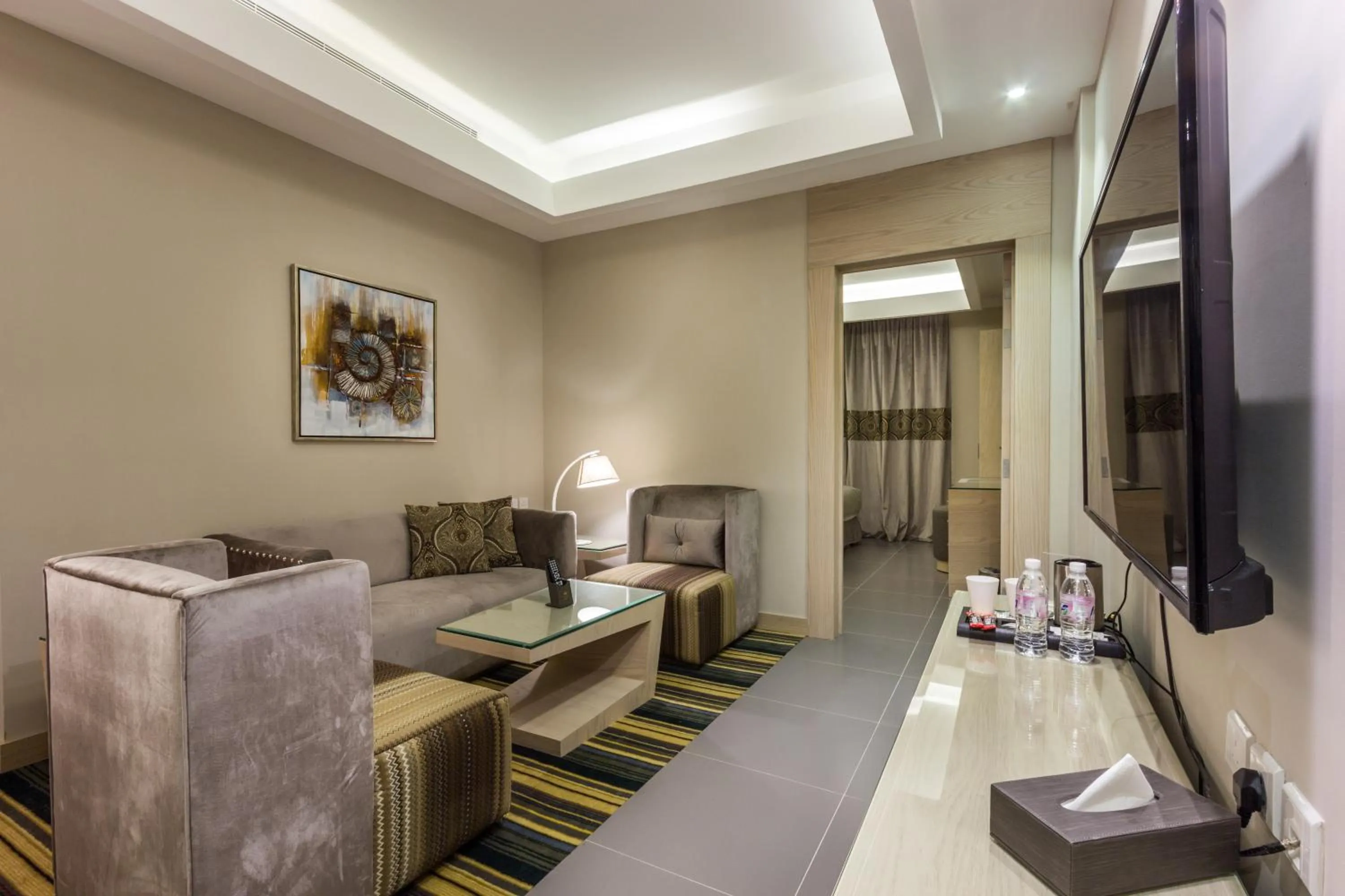 Living room in Ewaa Express Hotel - Al Hamra
