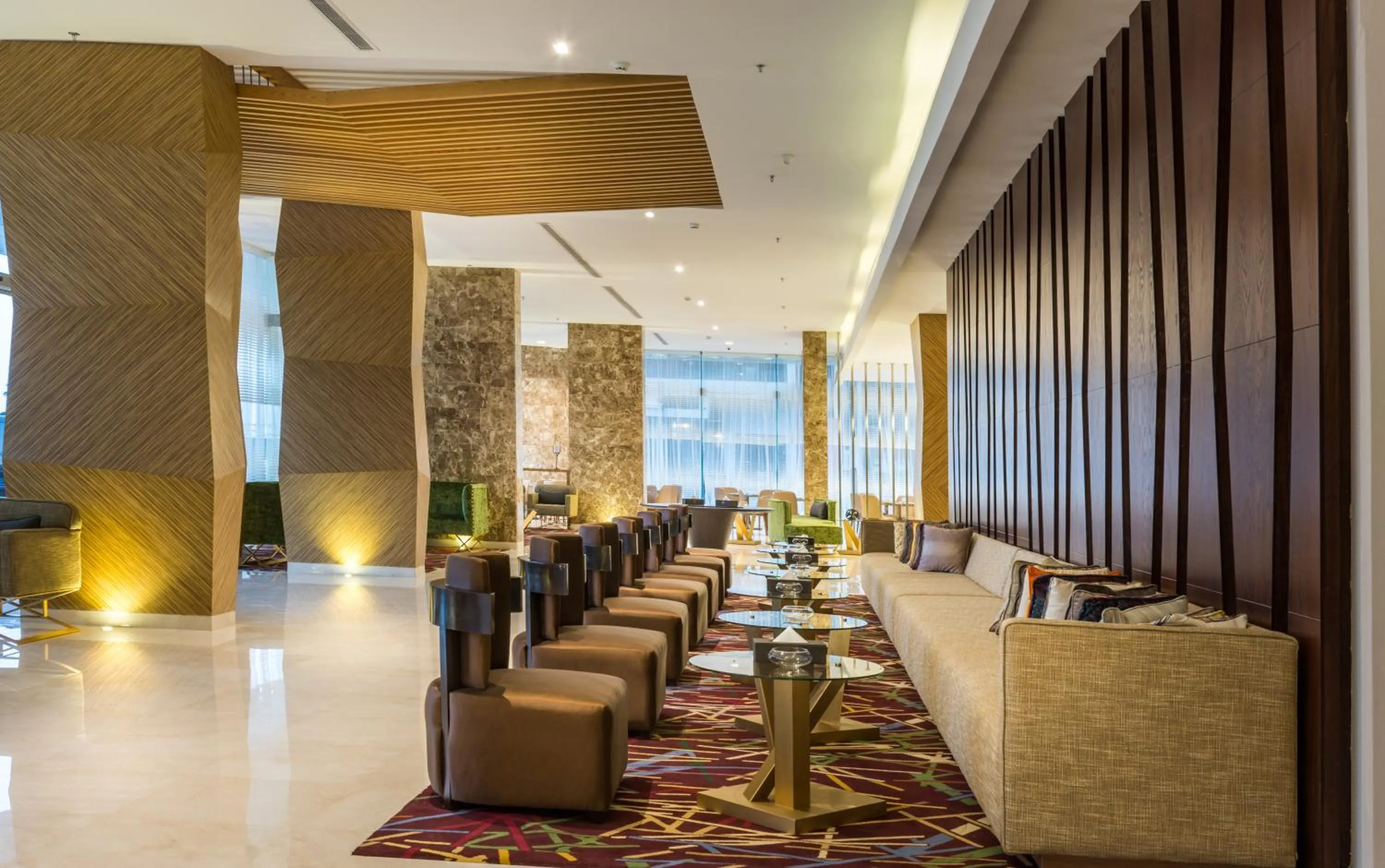 Lobby or reception in Ewaa Express Hotel - Al Hamra