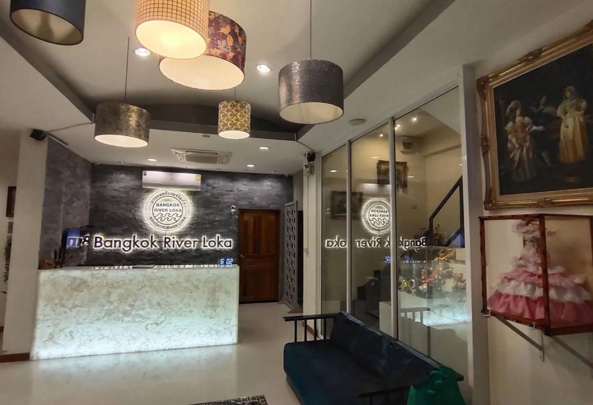 Lobby or reception in Bangkok River Loka Hotel