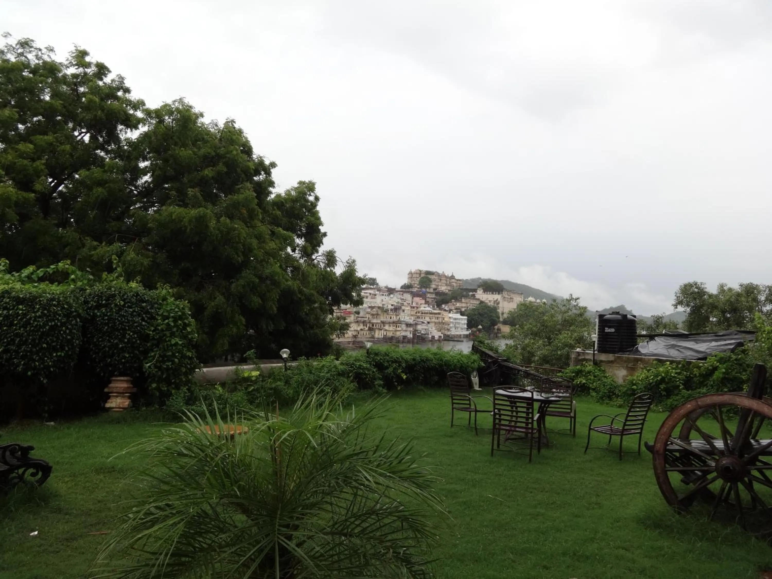 Garden in Karohi Haveli - A Heritage Hotel