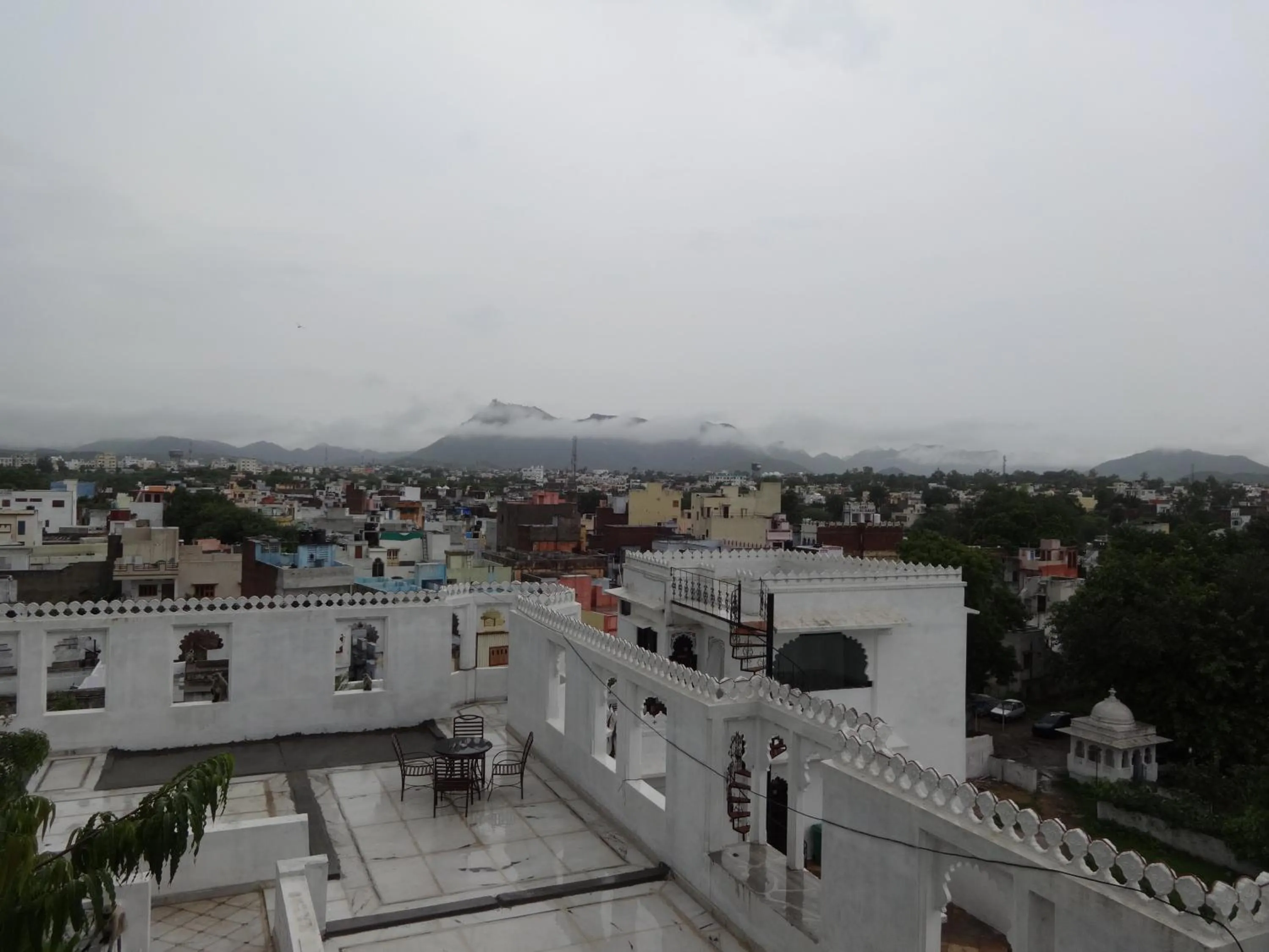 Bird's eye view in Karohi Haveli - A Heritage Hotel