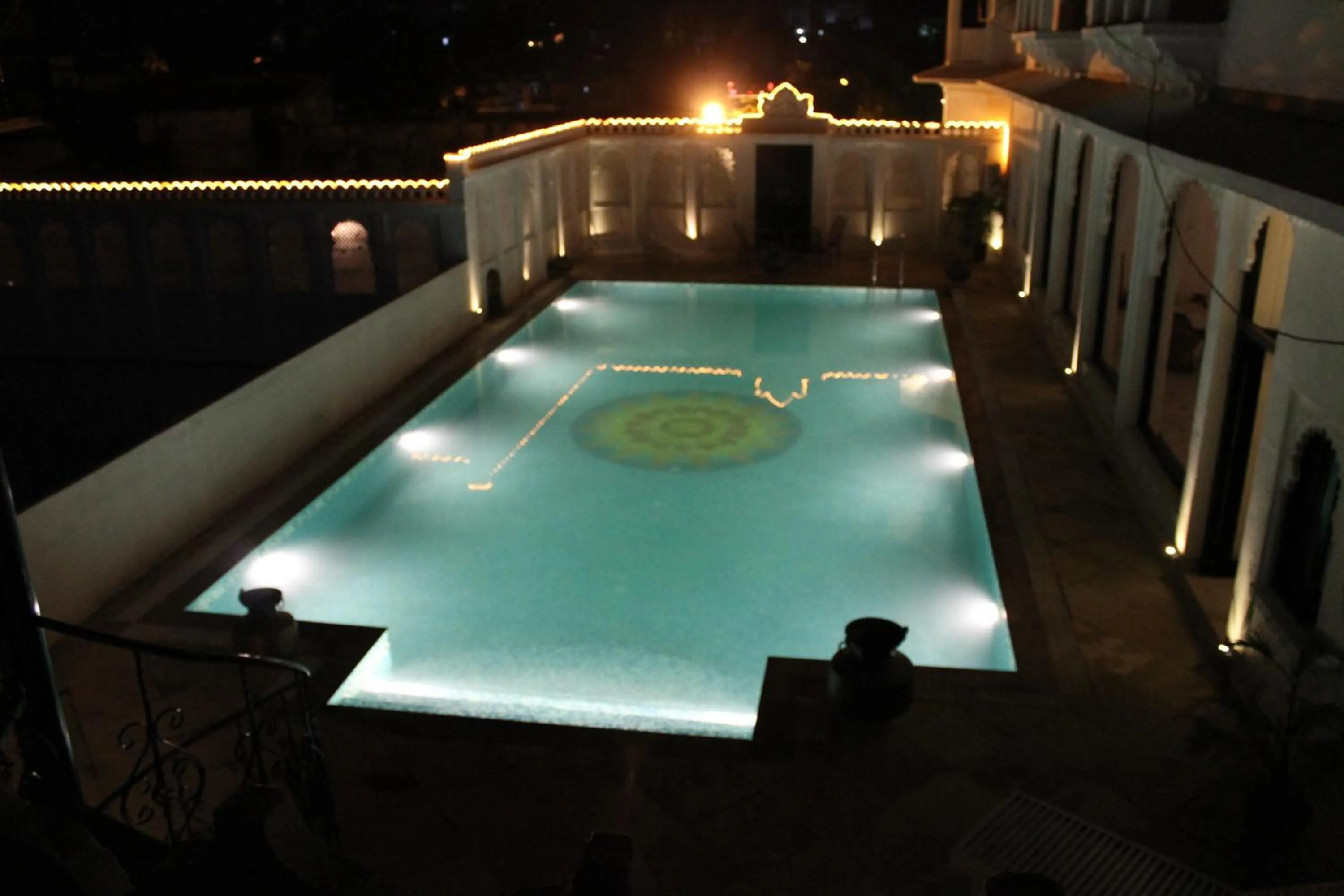 Swimming pool in Karohi Haveli - A Heritage Hotel