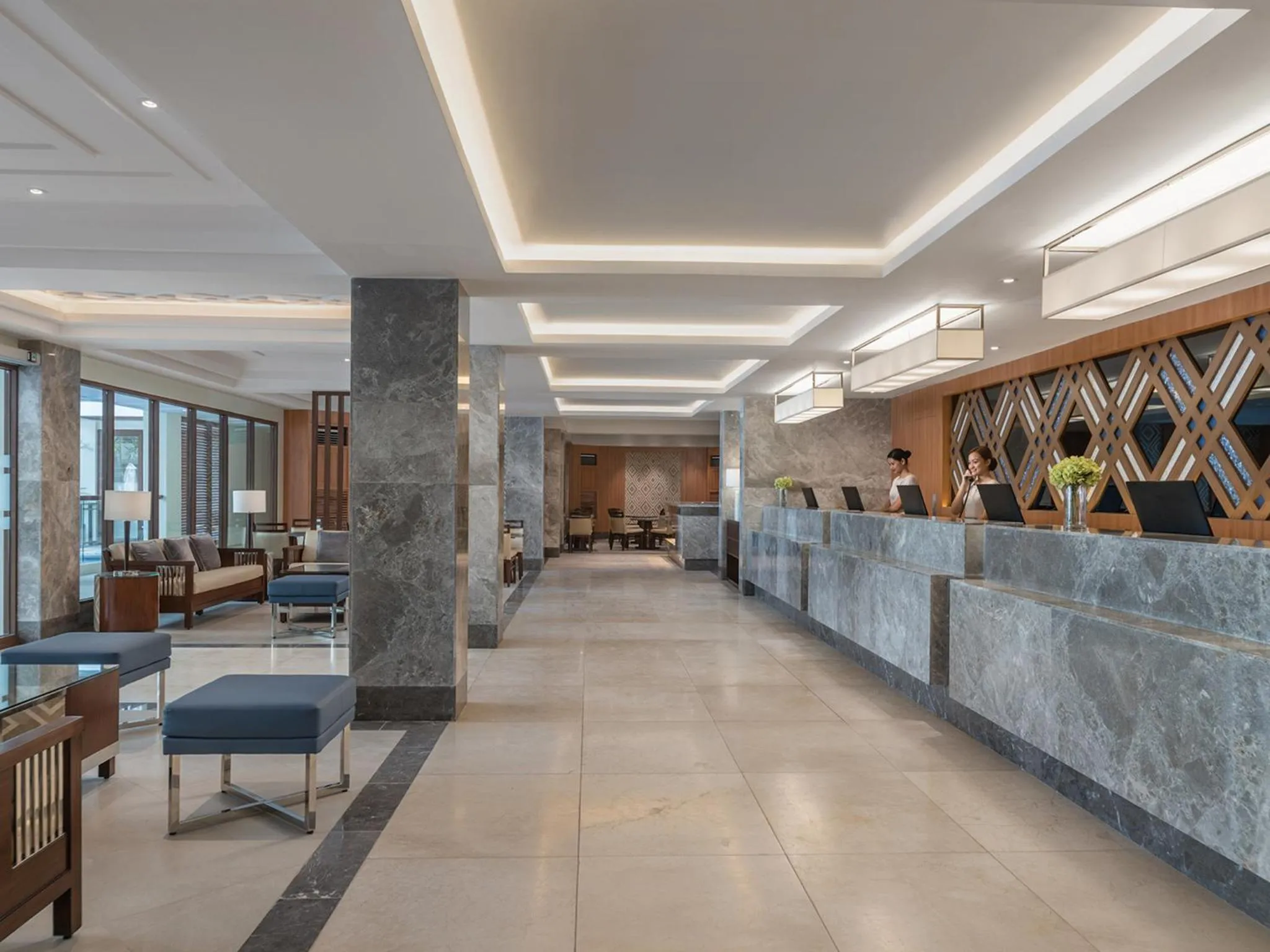 Lobby or reception in Henann Palm Beach Resort