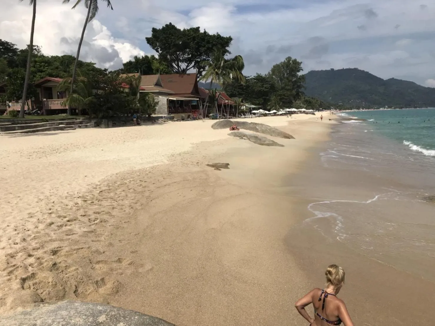 Beach in Paradise Lamai Bungalow