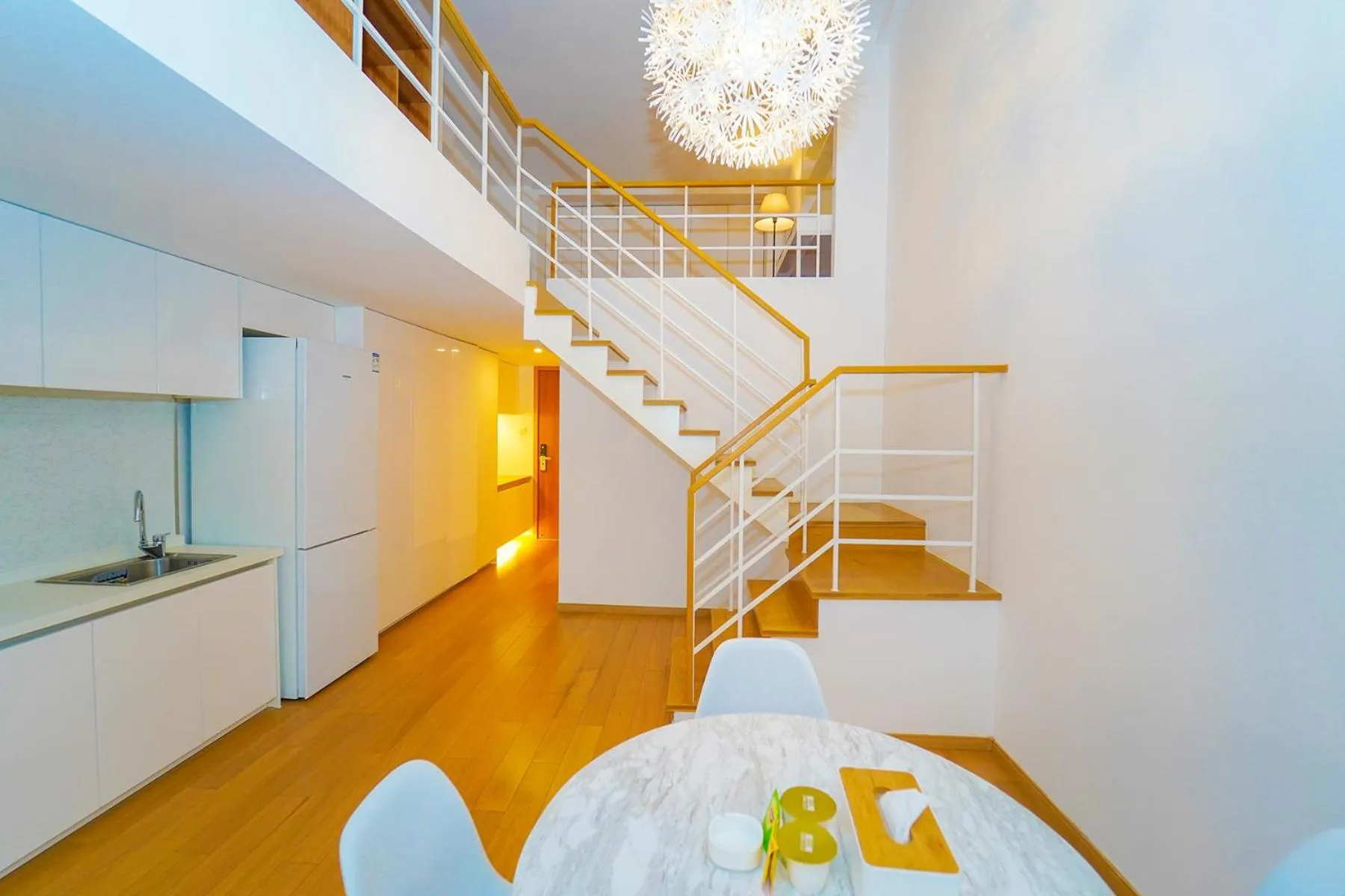 Dining area in Lujiazui More Residence