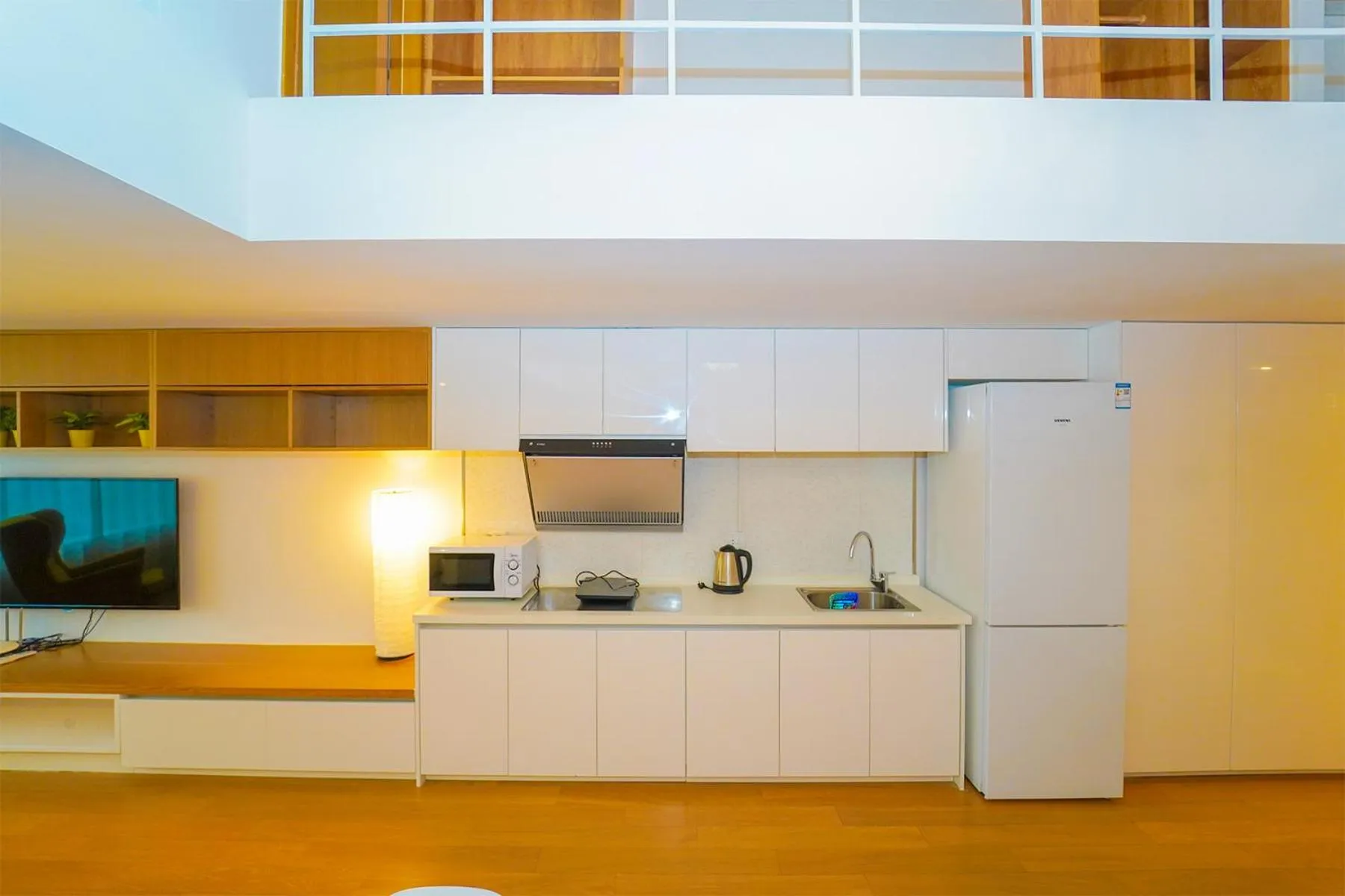Kitchen or kitchenette in Lujiazui More Residence