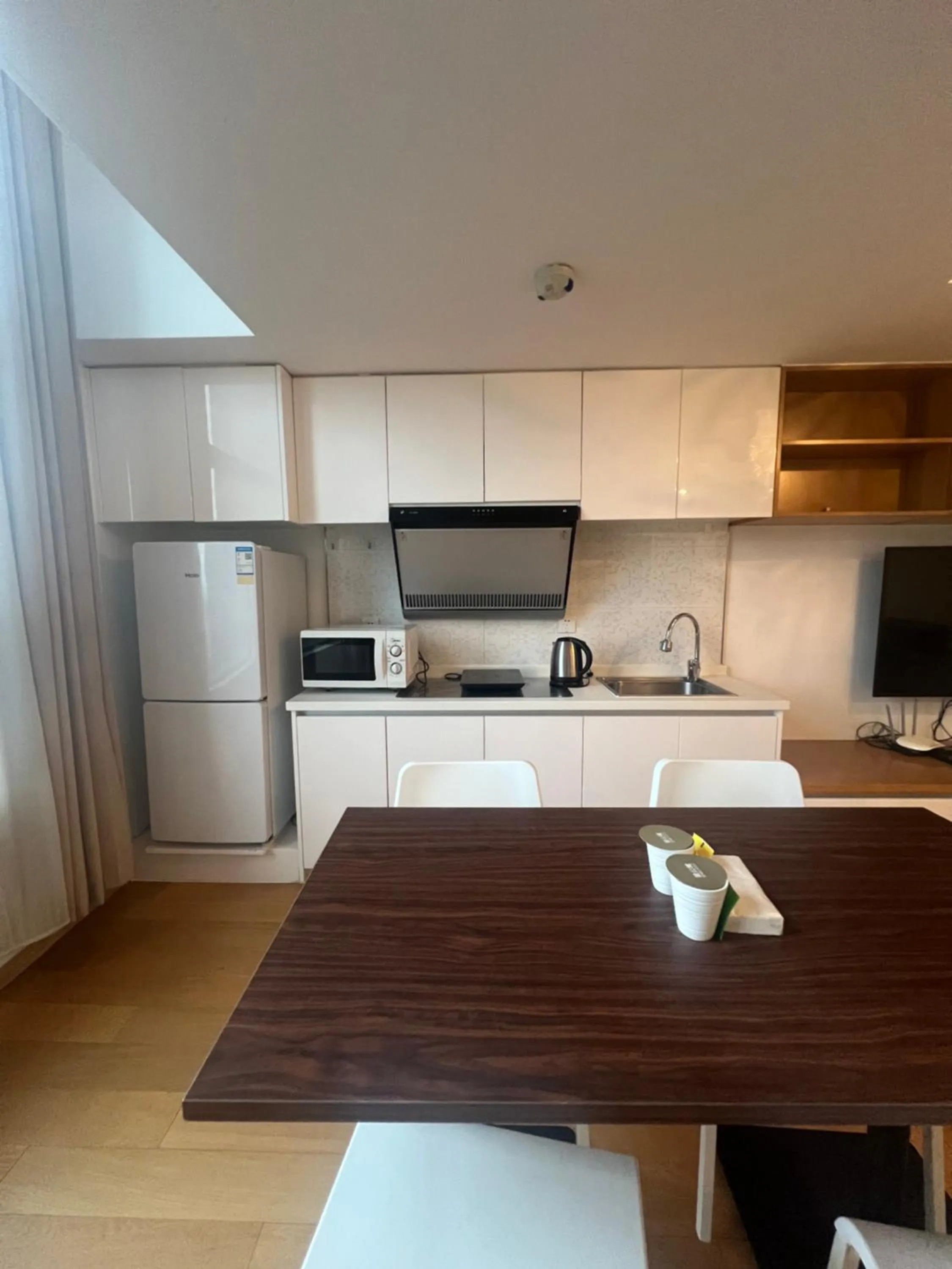 Kitchen or kitchenette in Lujiazui More Residence