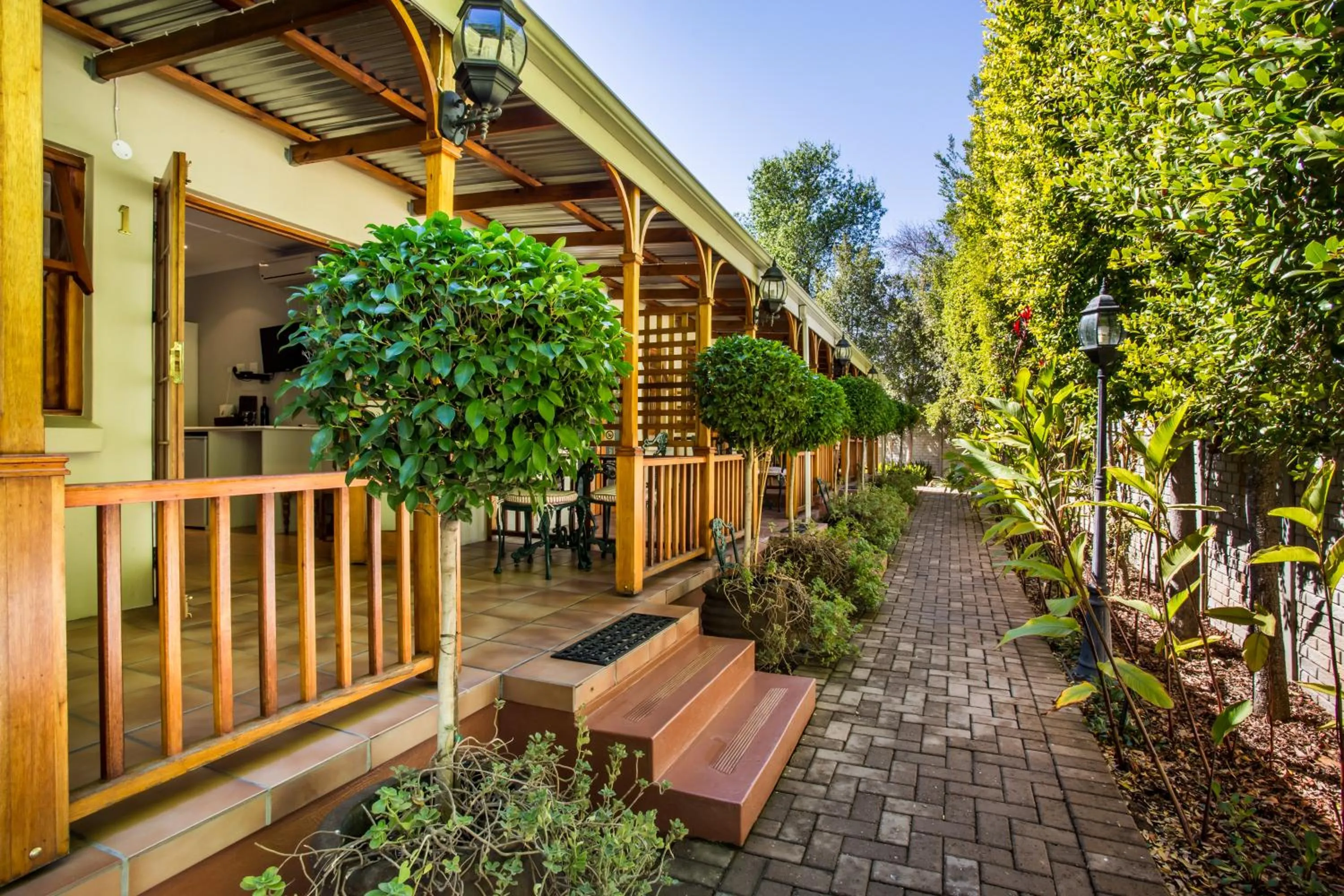 Garden in 88 Baron van Reede Guesthouse