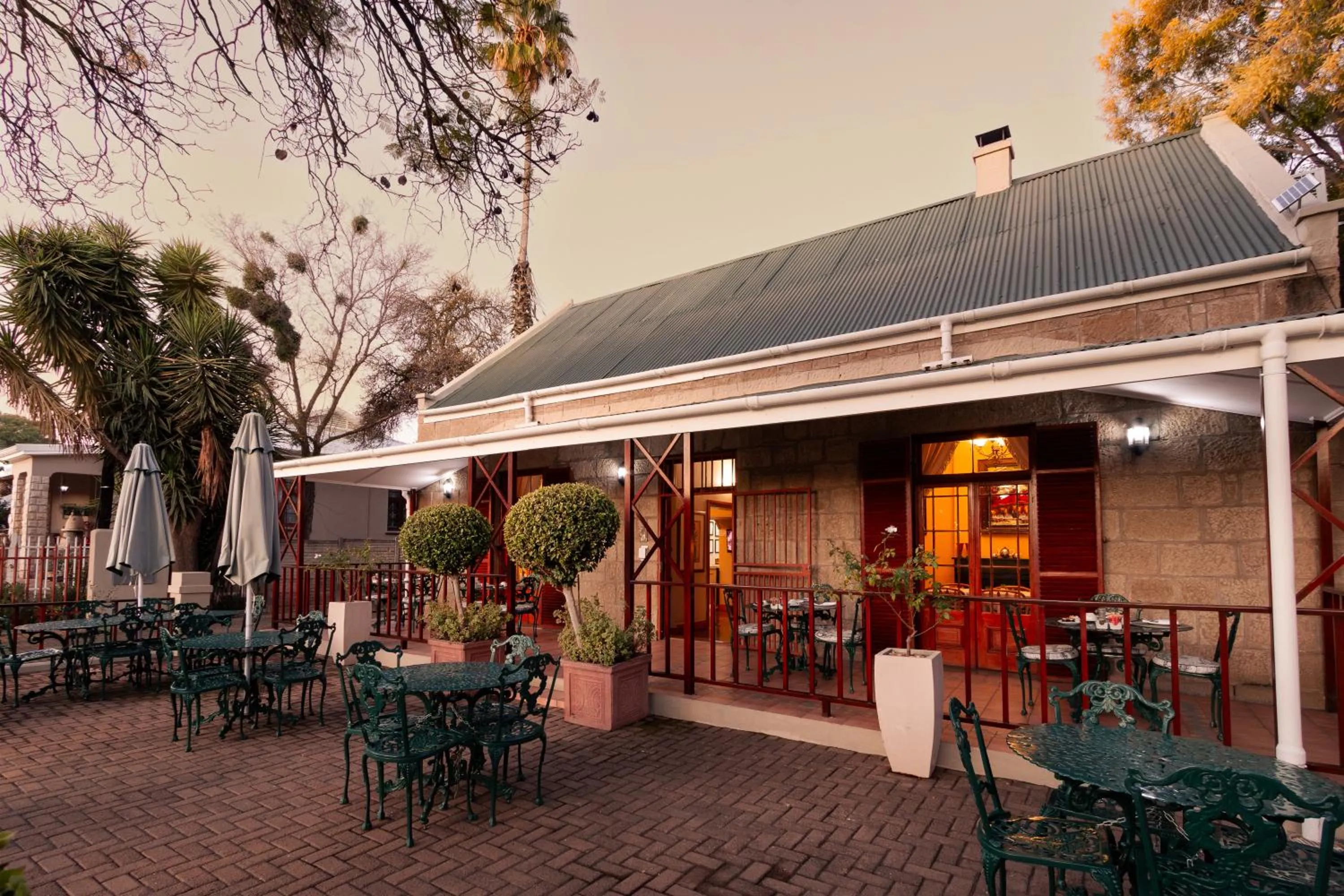 Patio in 88 Baron van Reede Guesthouse