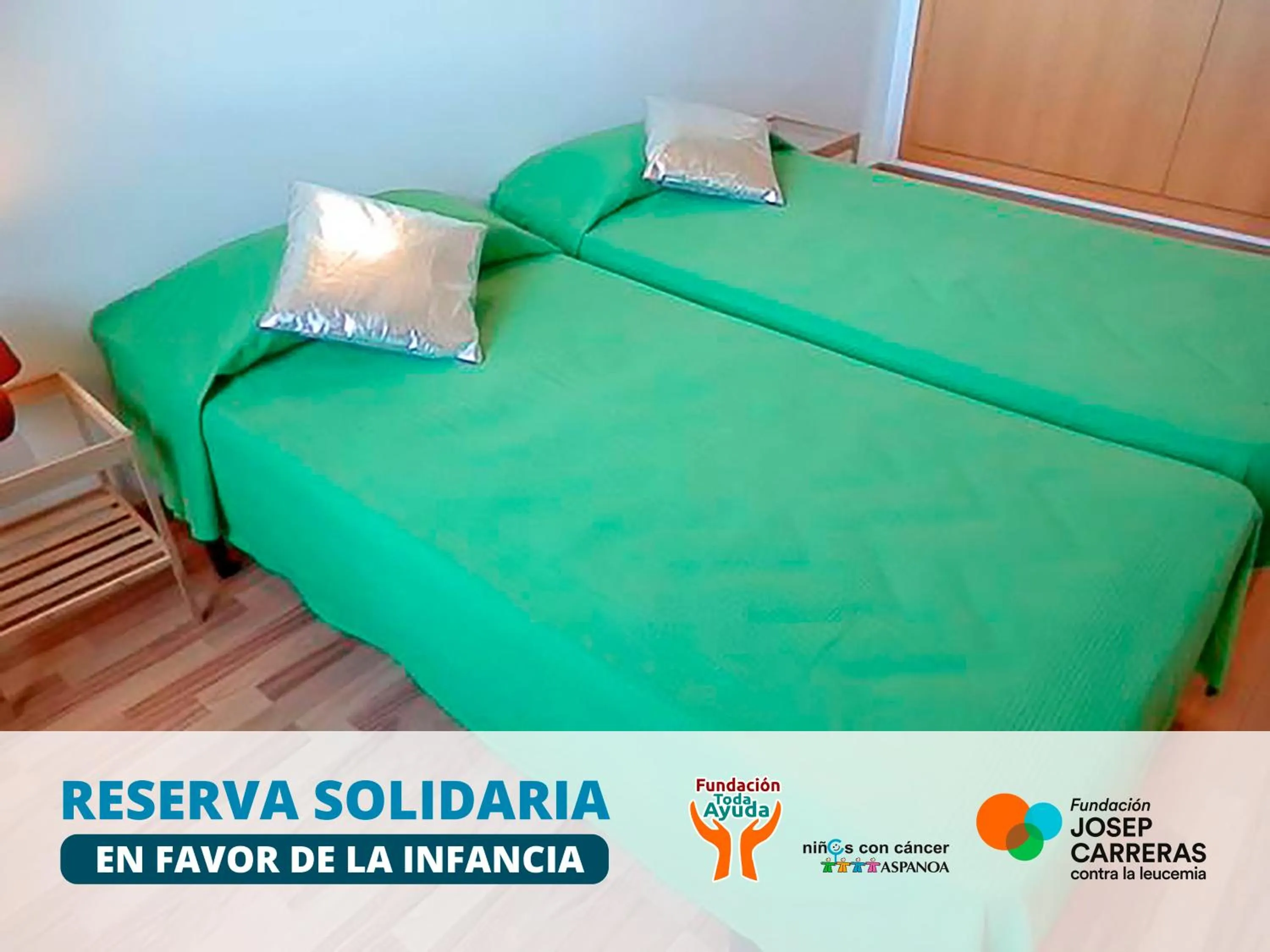 Bed in Apartamentos La Solana 3000