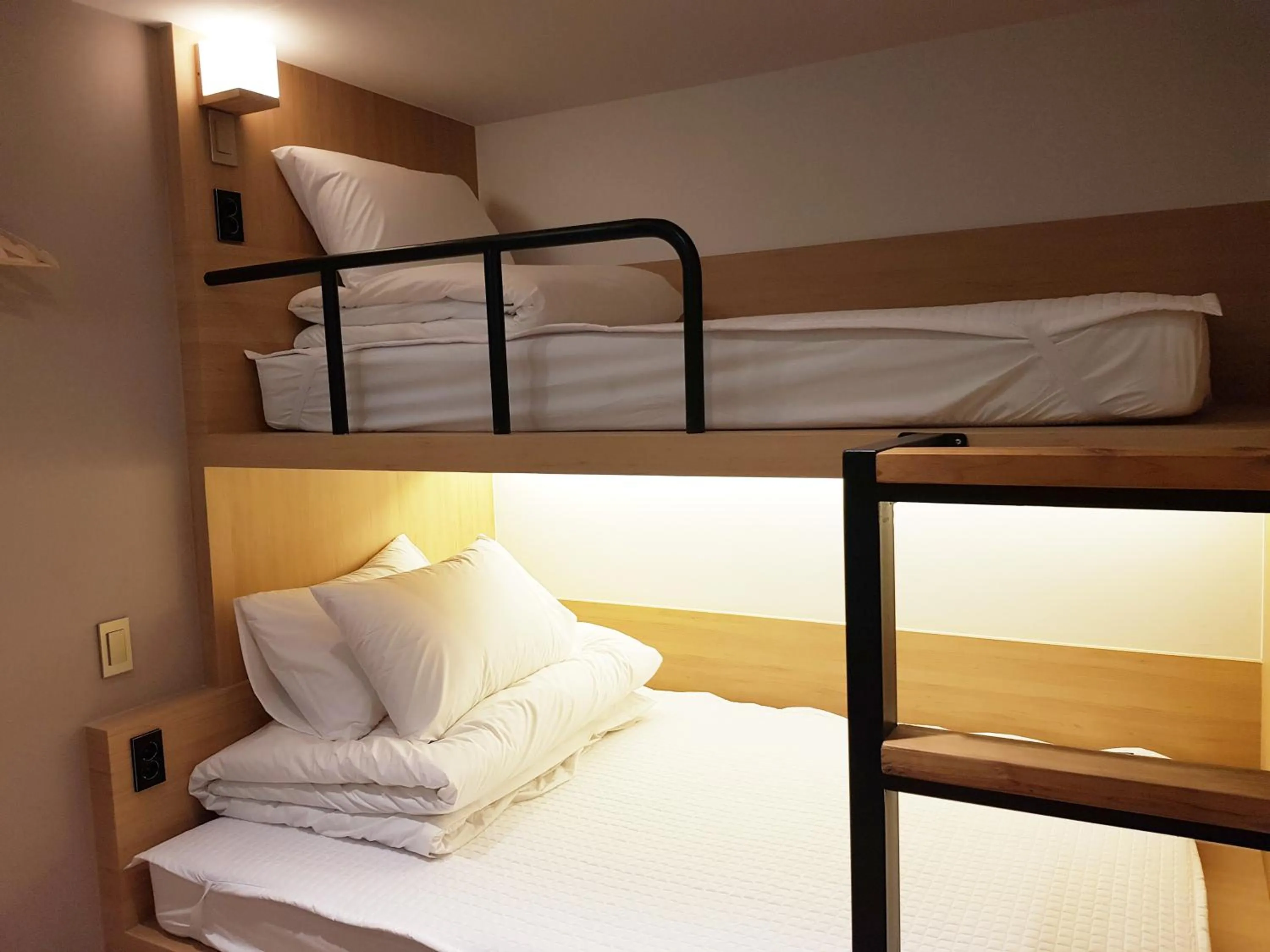 Decorative detail, Bed in Artravel Myeongdong