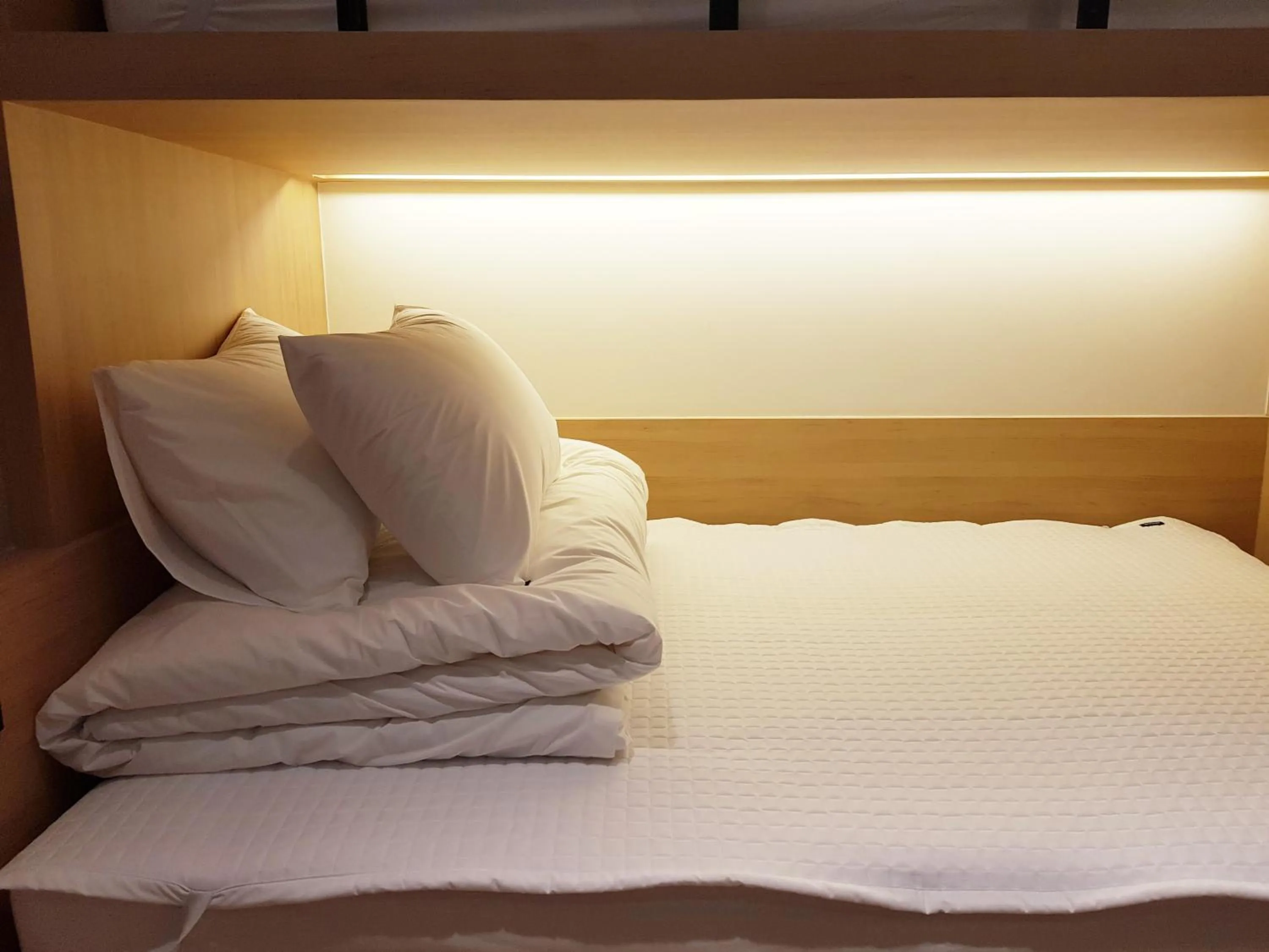 Decorative detail, Bed in Artravel Myeongdong