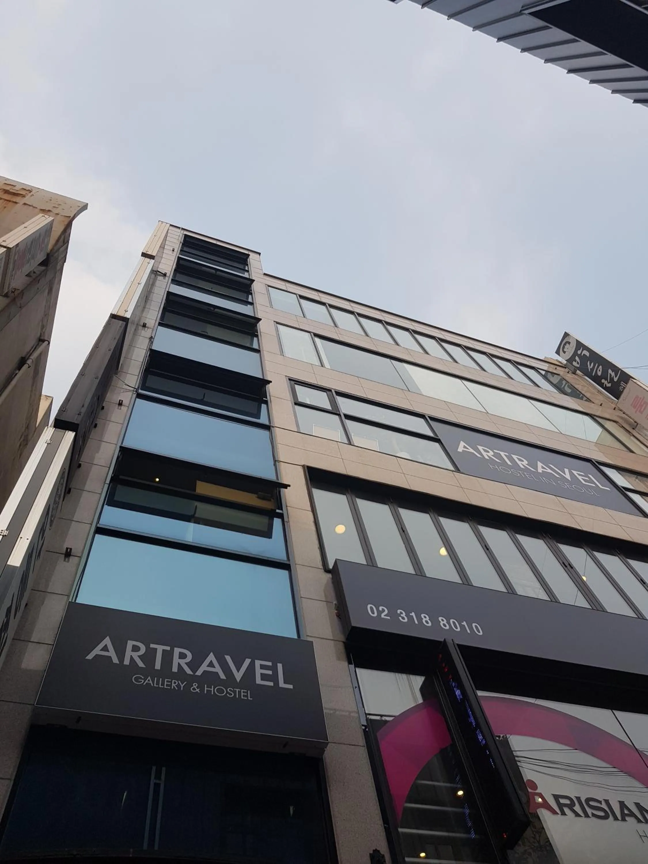 Facade/entrance in Artravel Myeongdong