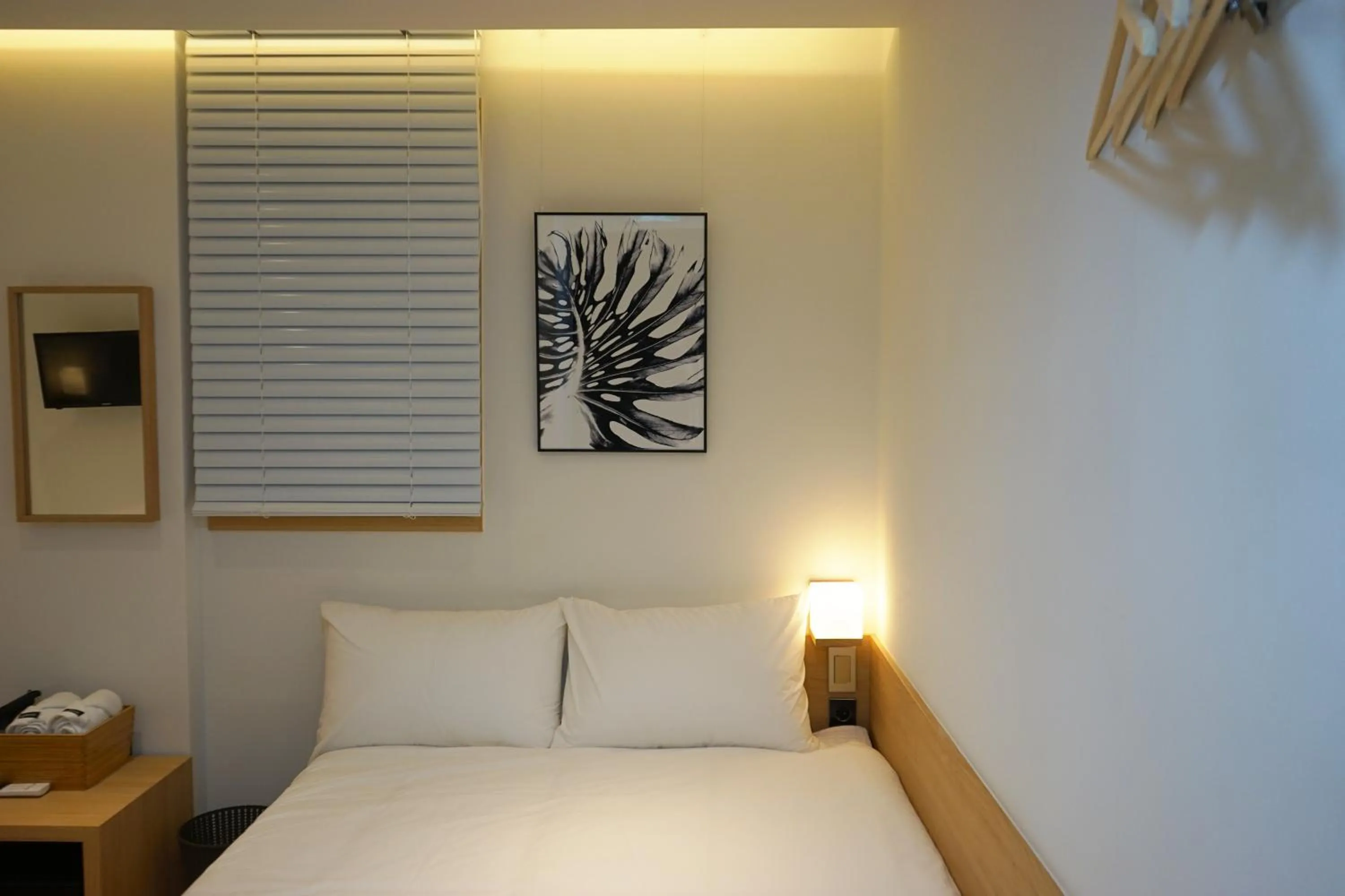 Decorative detail, Bed in Artravel Myeongdong