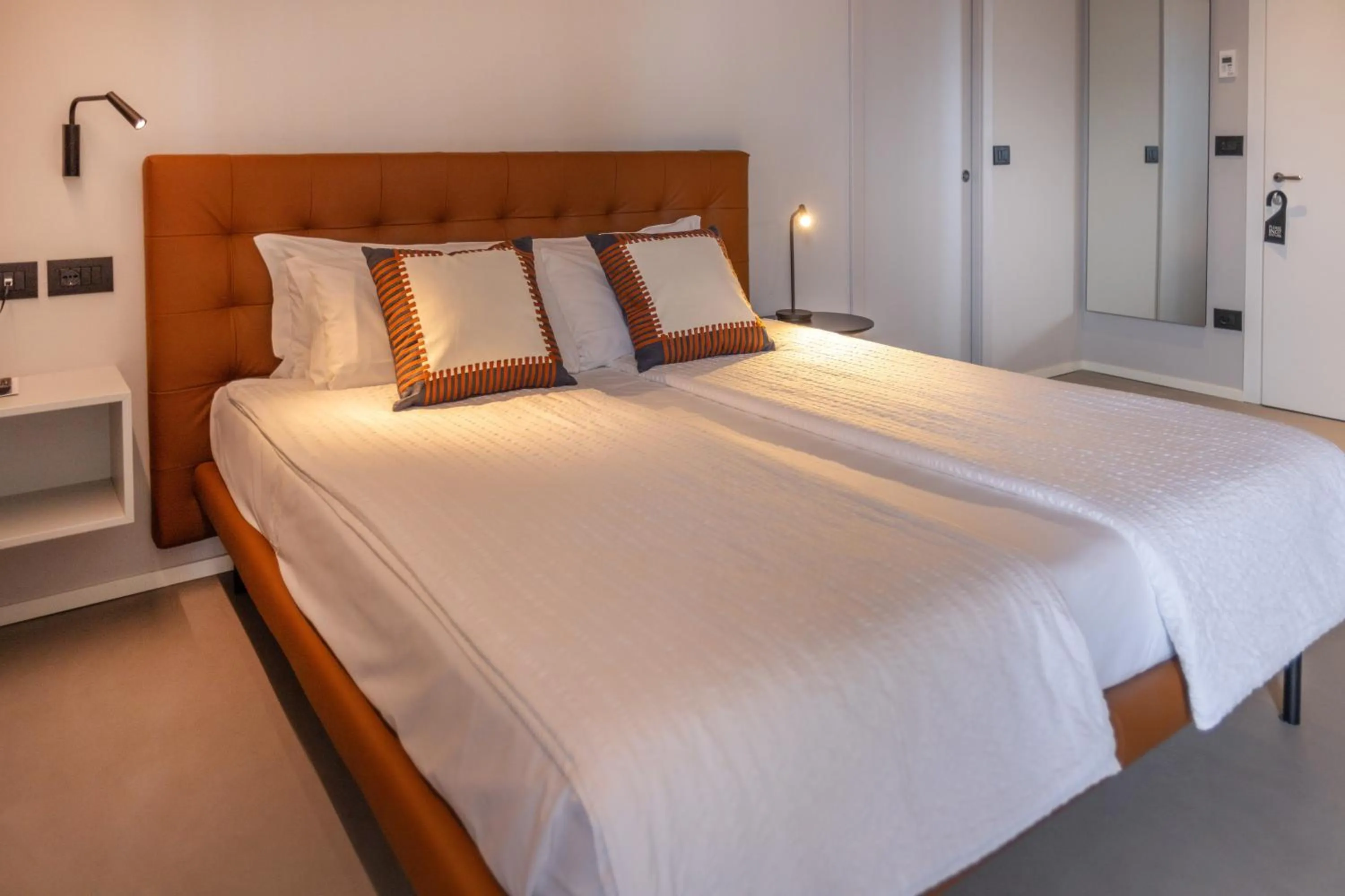 Bed in Hotel Meridiana