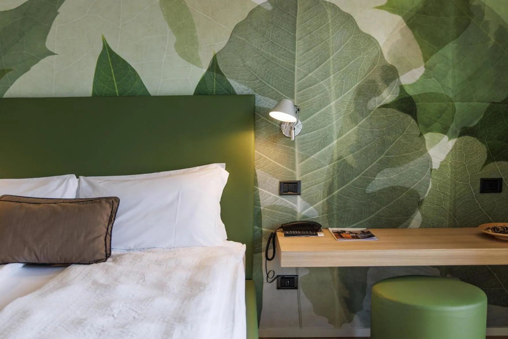 Bed in Hotel Meridiana