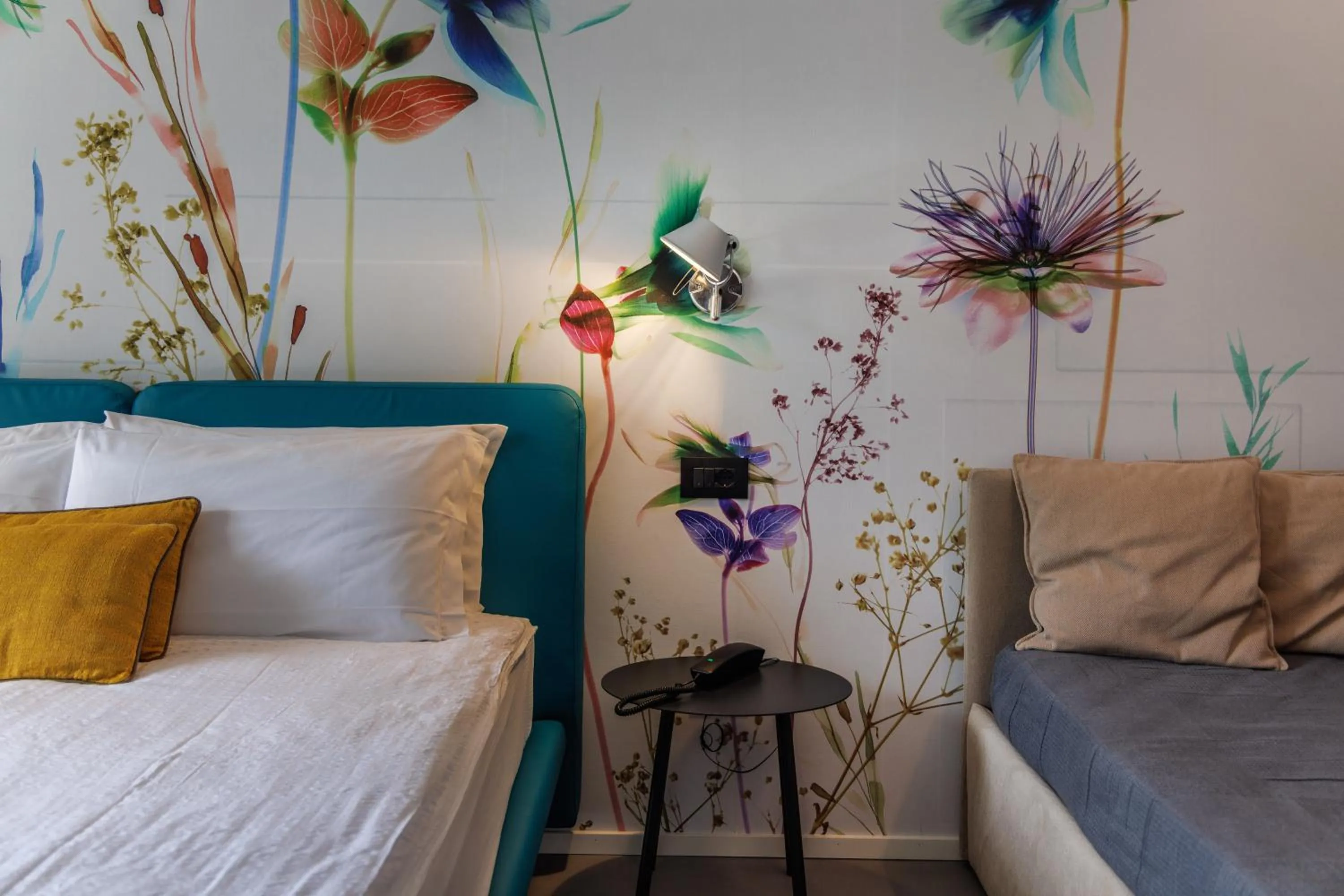 Bedroom, Bed in Hotel Meridiana