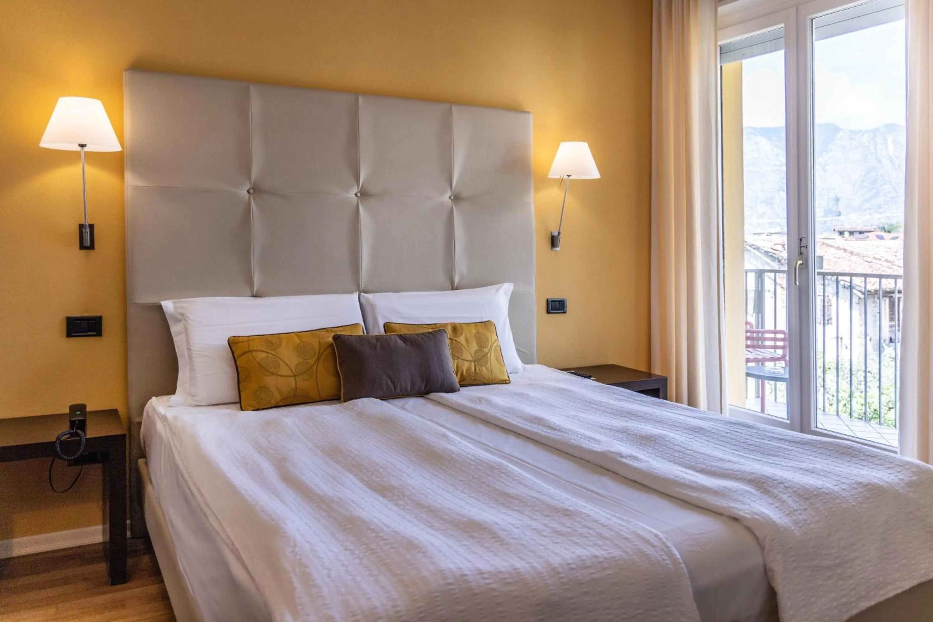 Bedroom, Bed in Hotel Meridiana