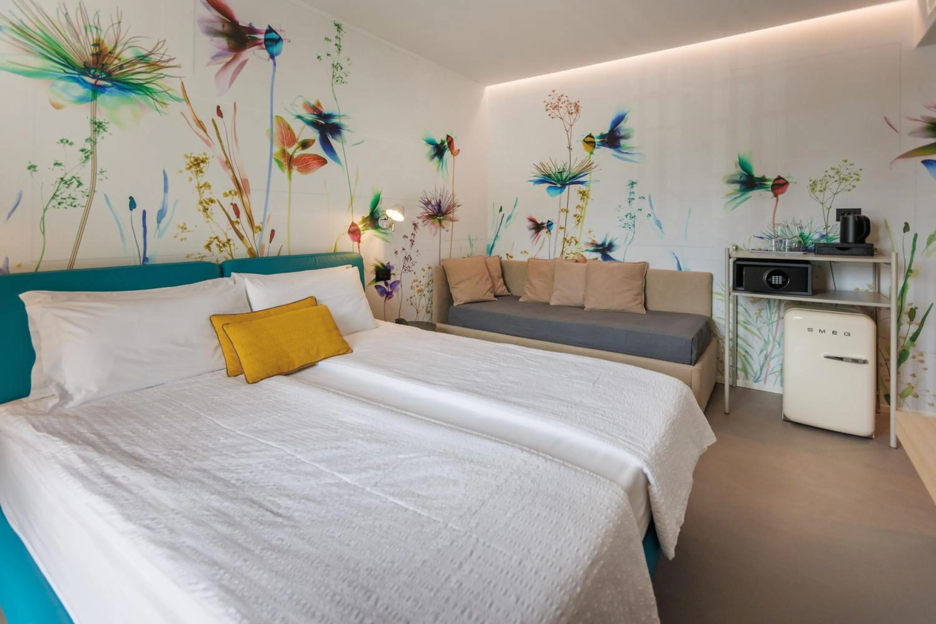 Bedroom, Bed in Hotel Meridiana