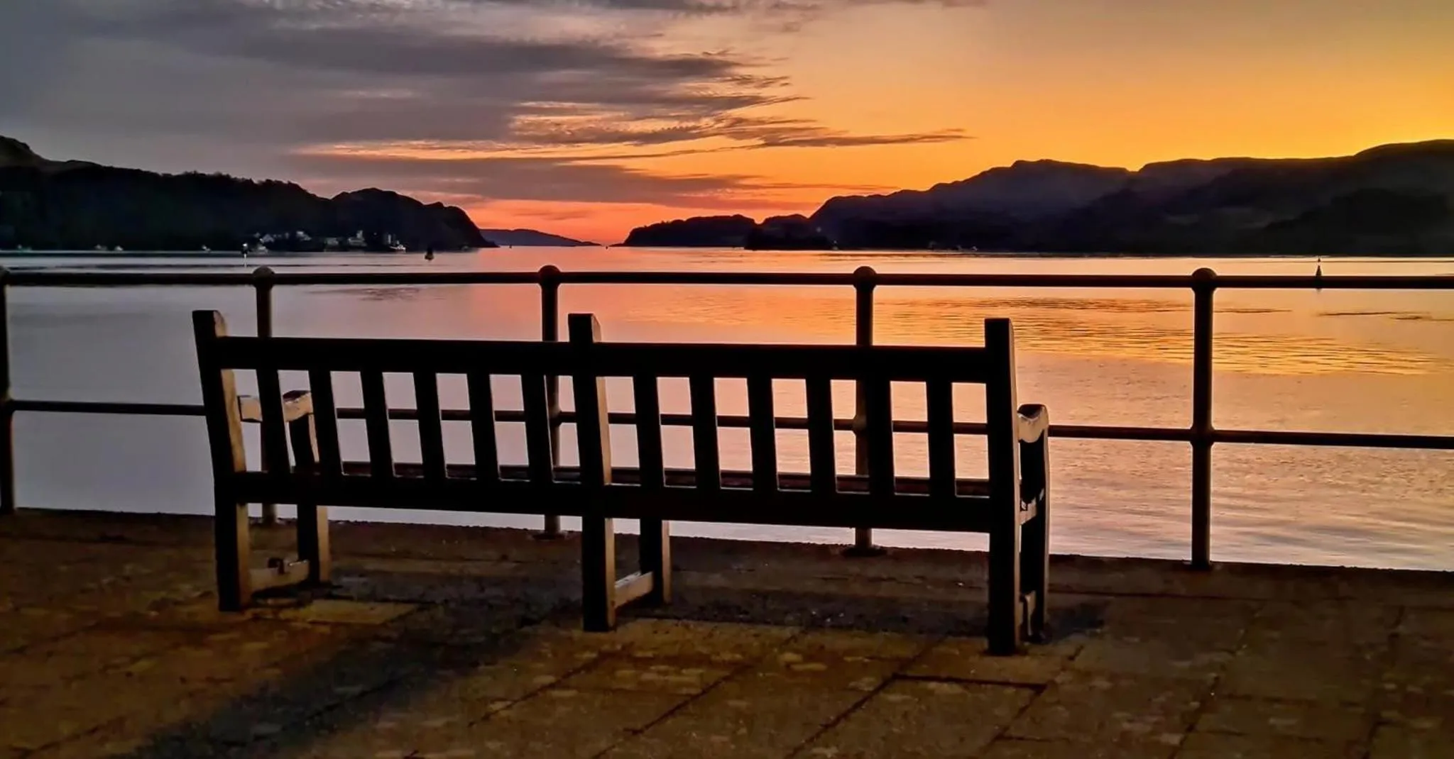 Sunset in Barriemore Oban