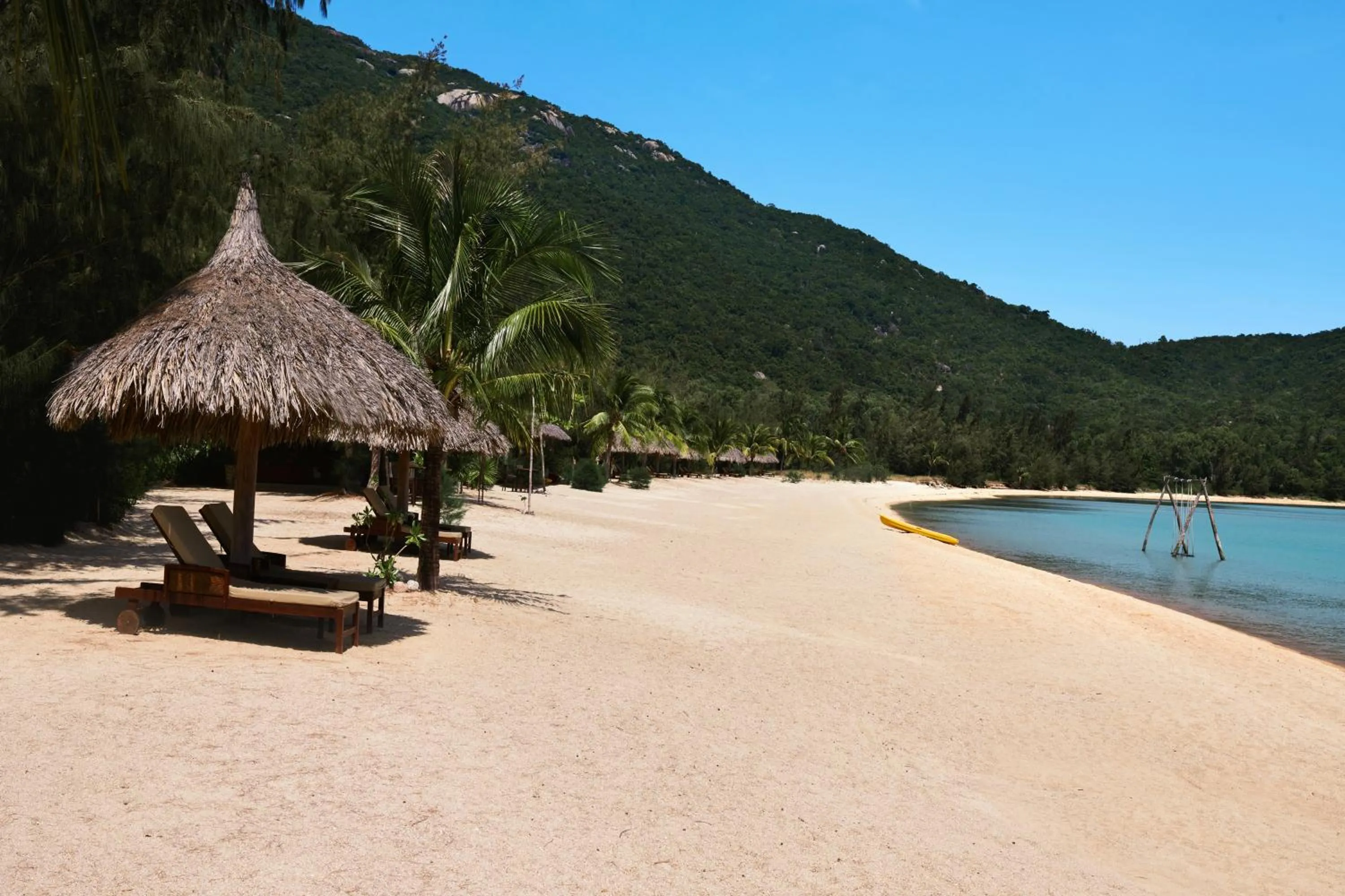 Beach in L'Alya Ninh Van Bay