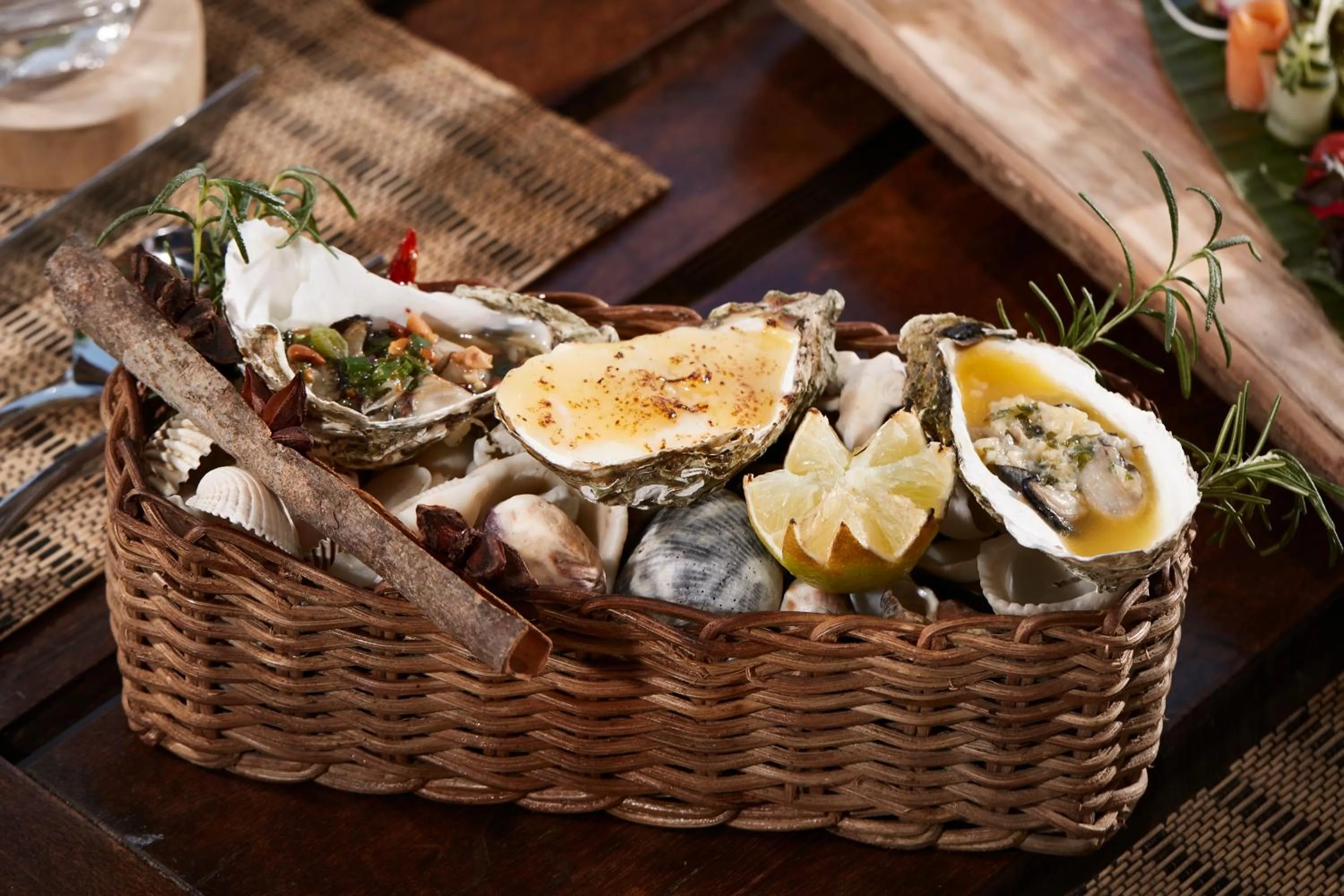 Food in L'Alya Ninh Van Bay