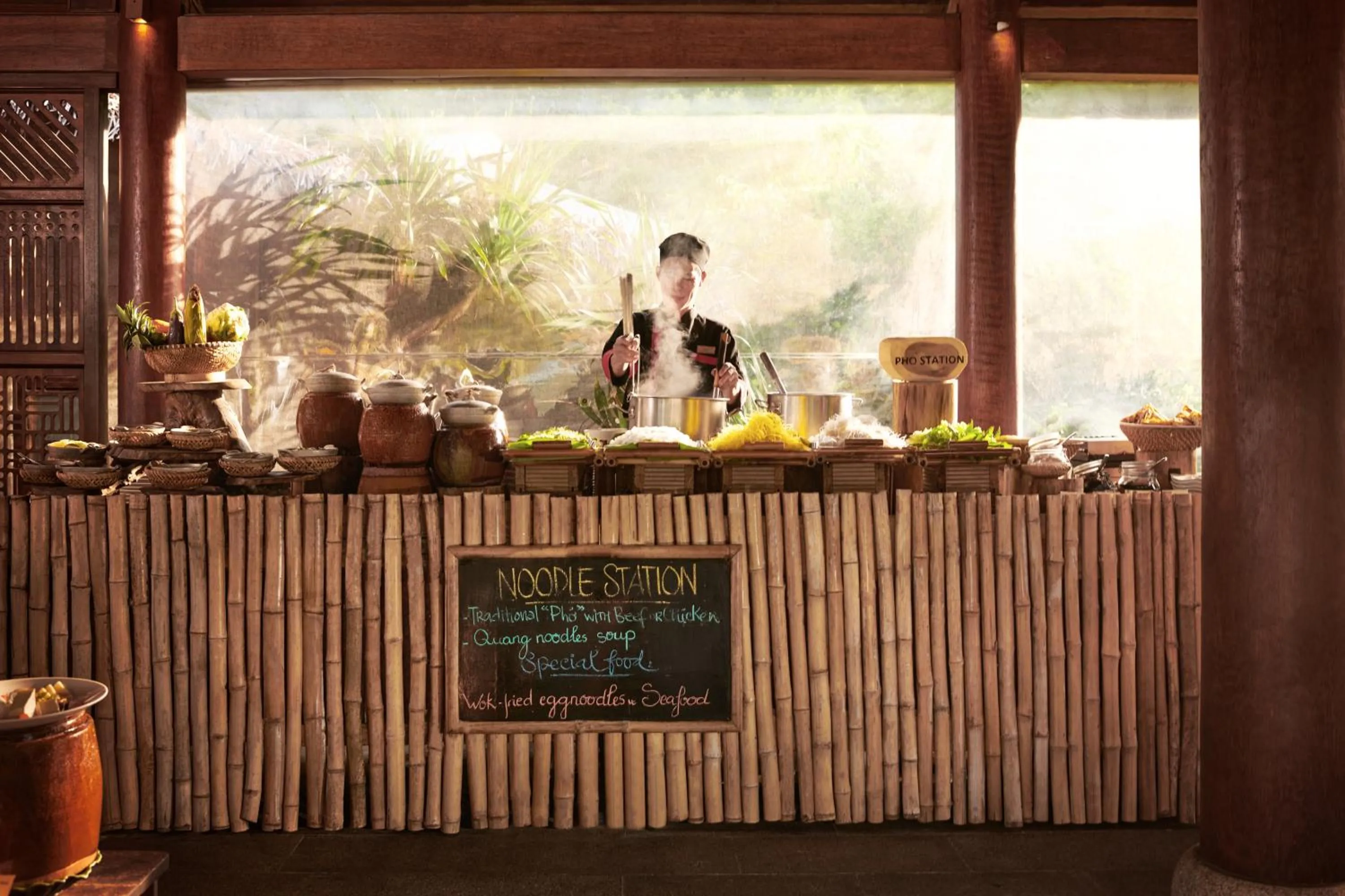 Breakfast in L'Alya Ninh Van Bay