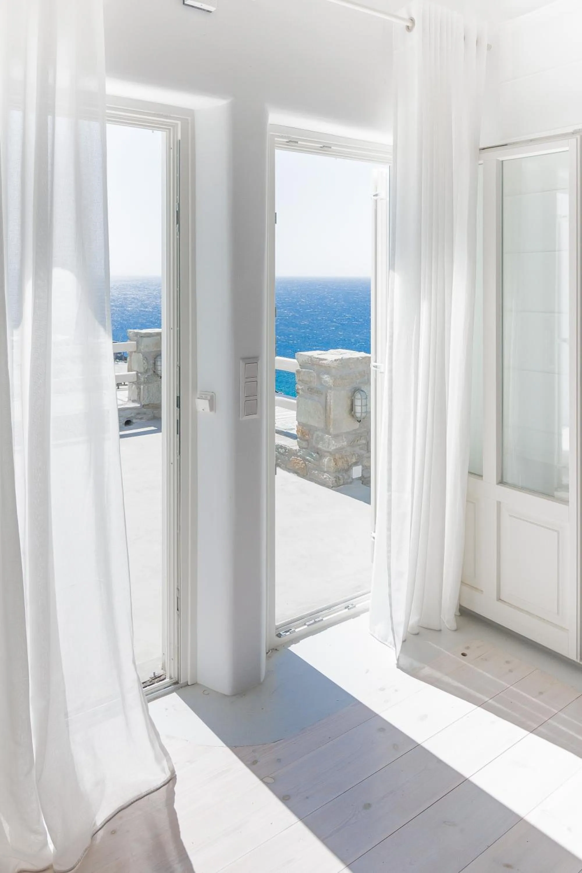 Living room in Eden View Suites & Villas