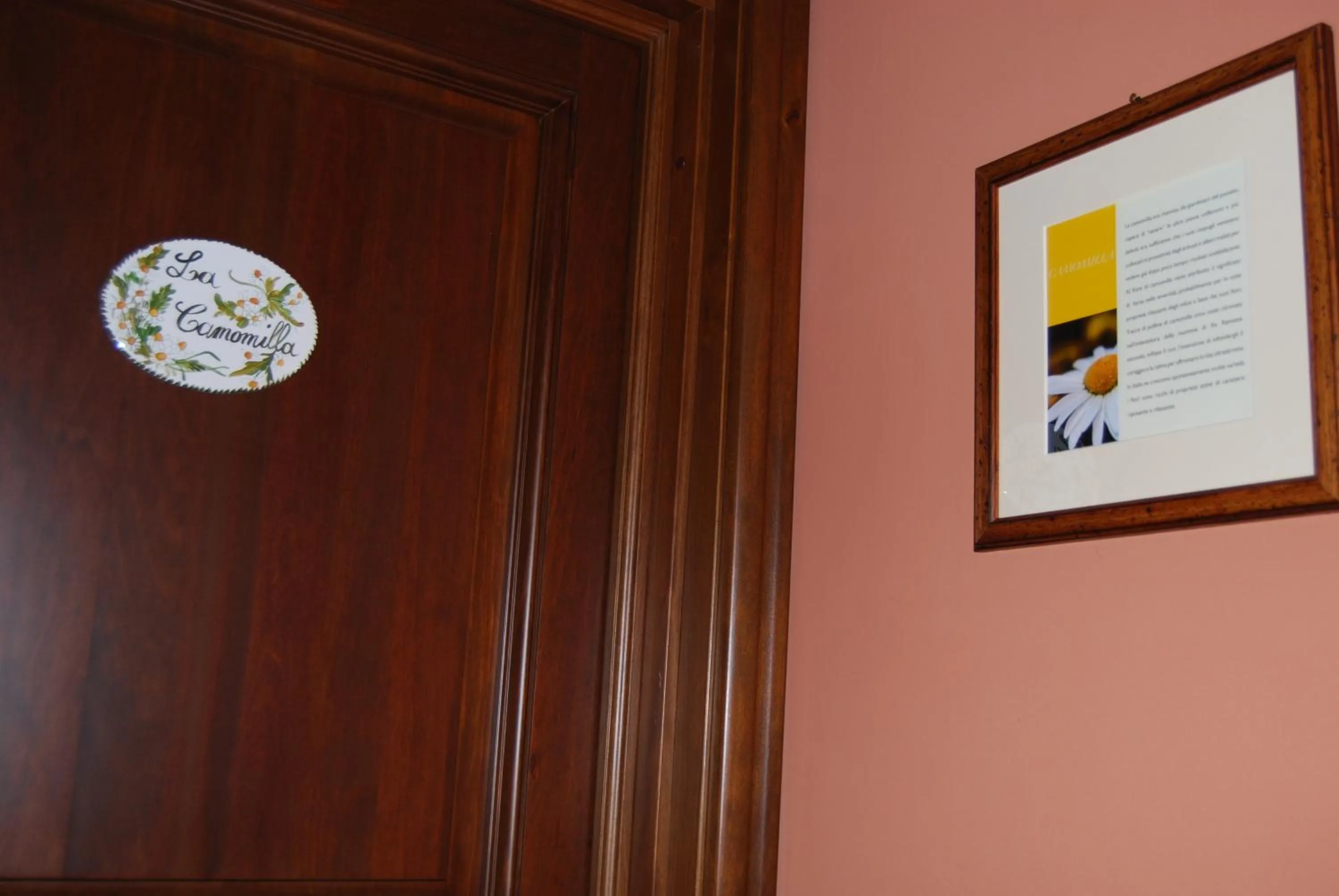 Decorative detail in Hotel Locanda Da Carla