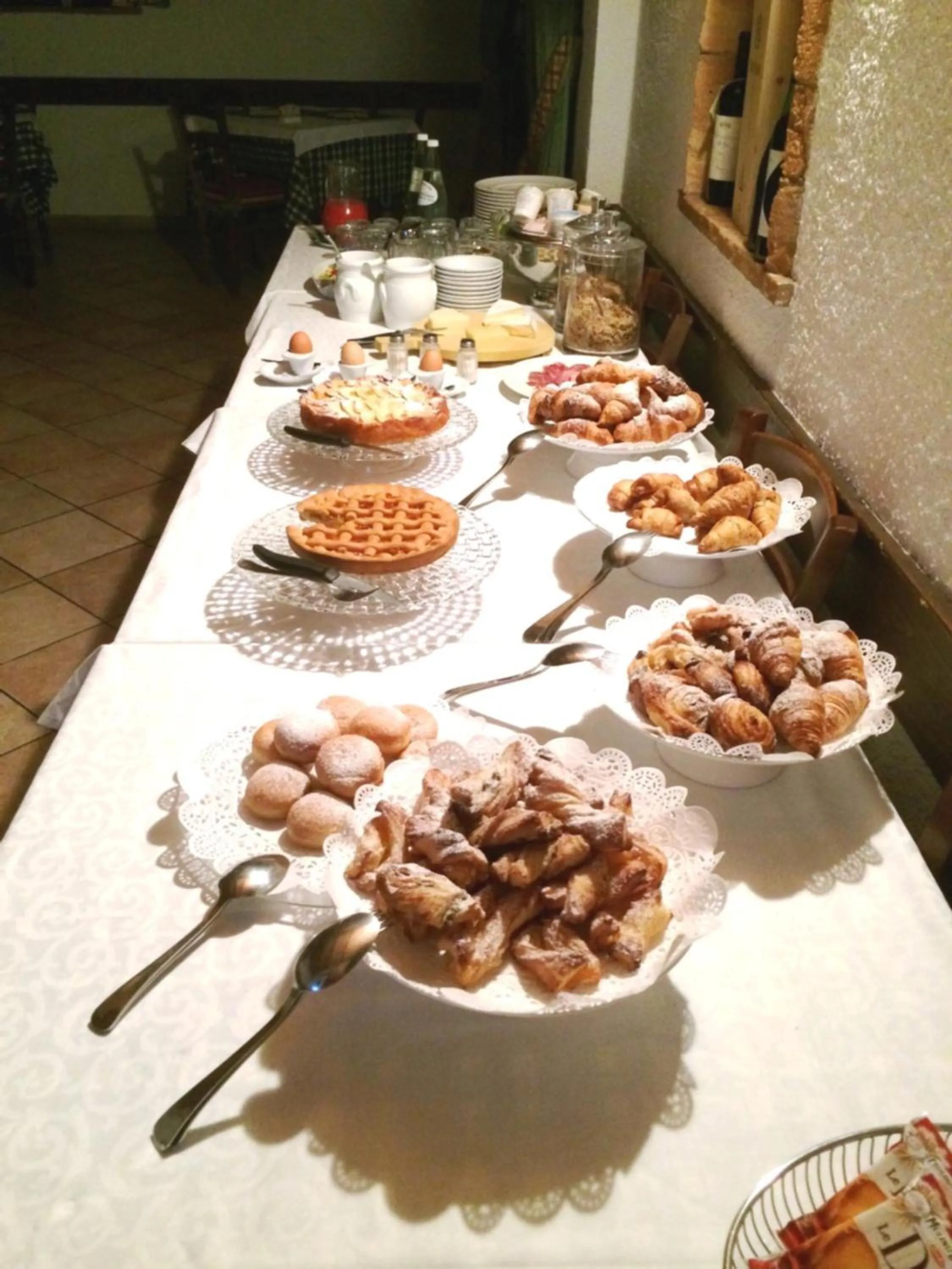 Breakfast in Hotel Locanda Da Carla