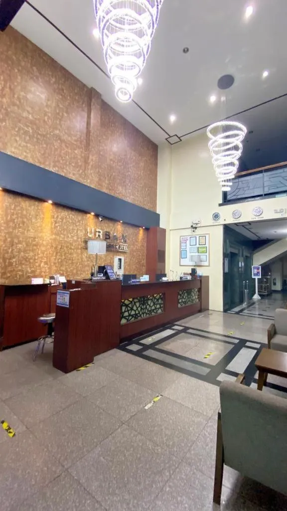 Lobby or reception in Urban Travellers Hotel