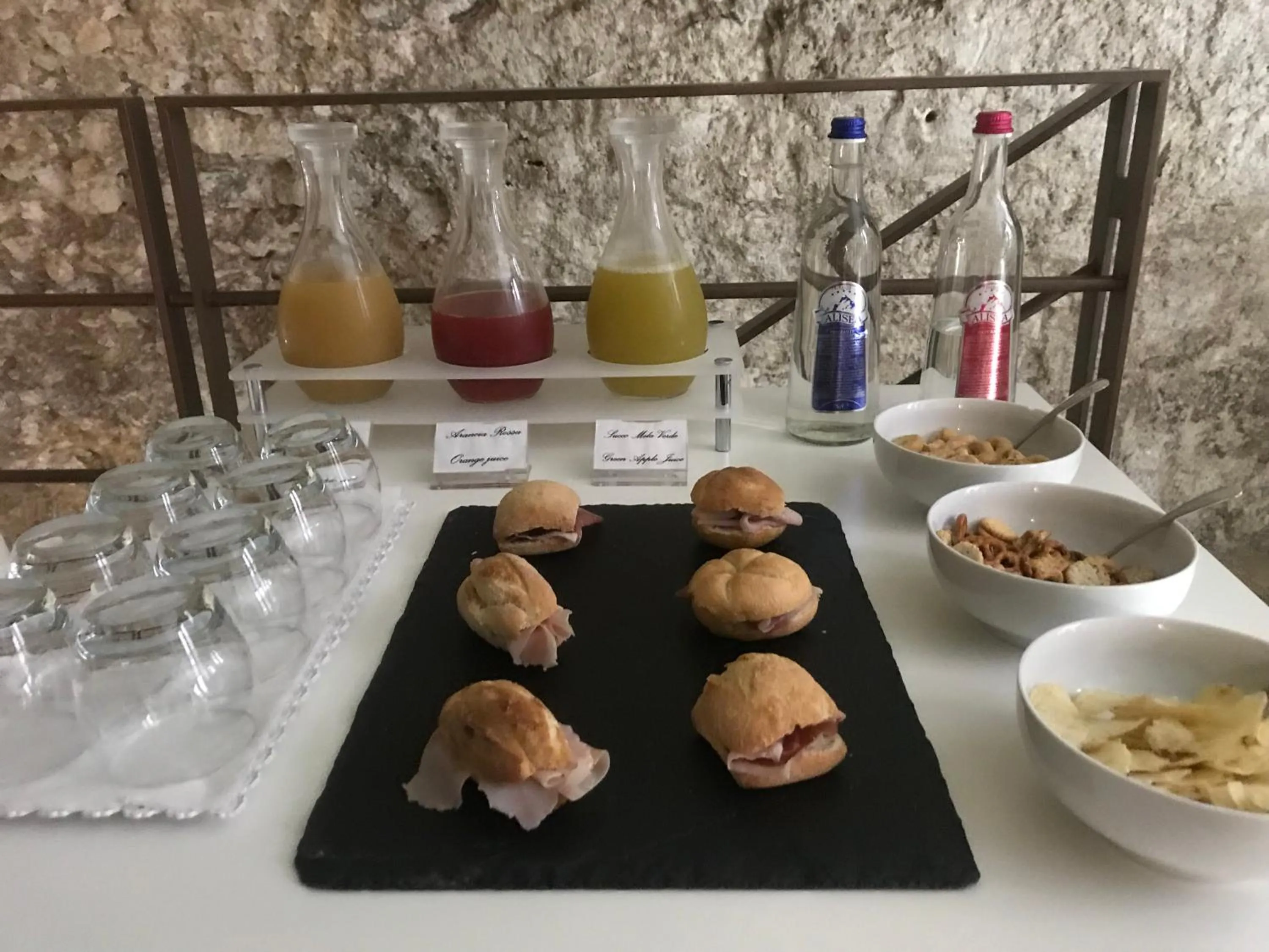 Food and drinks in Antico Borgo Chieti