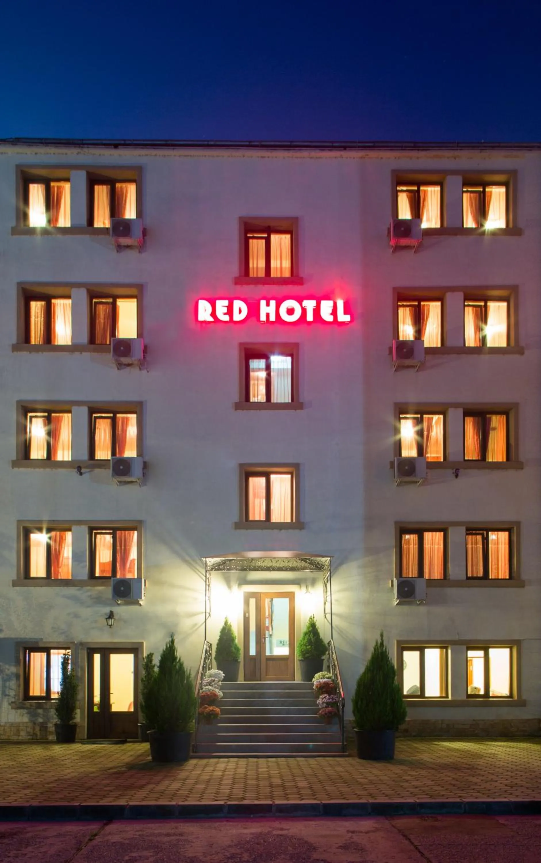 Property building in Red Hotel