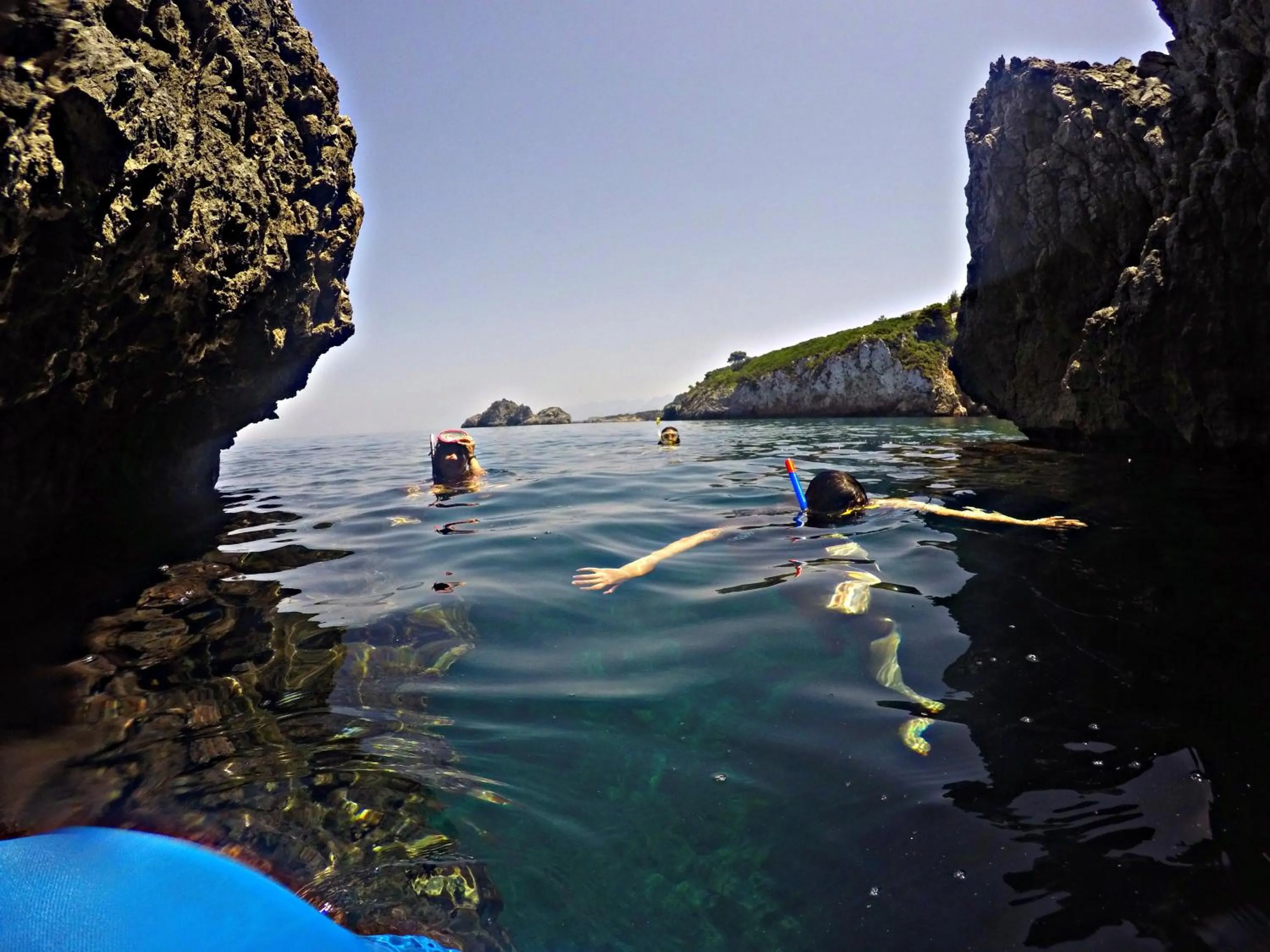 Snorkeling in Club Agia Anna