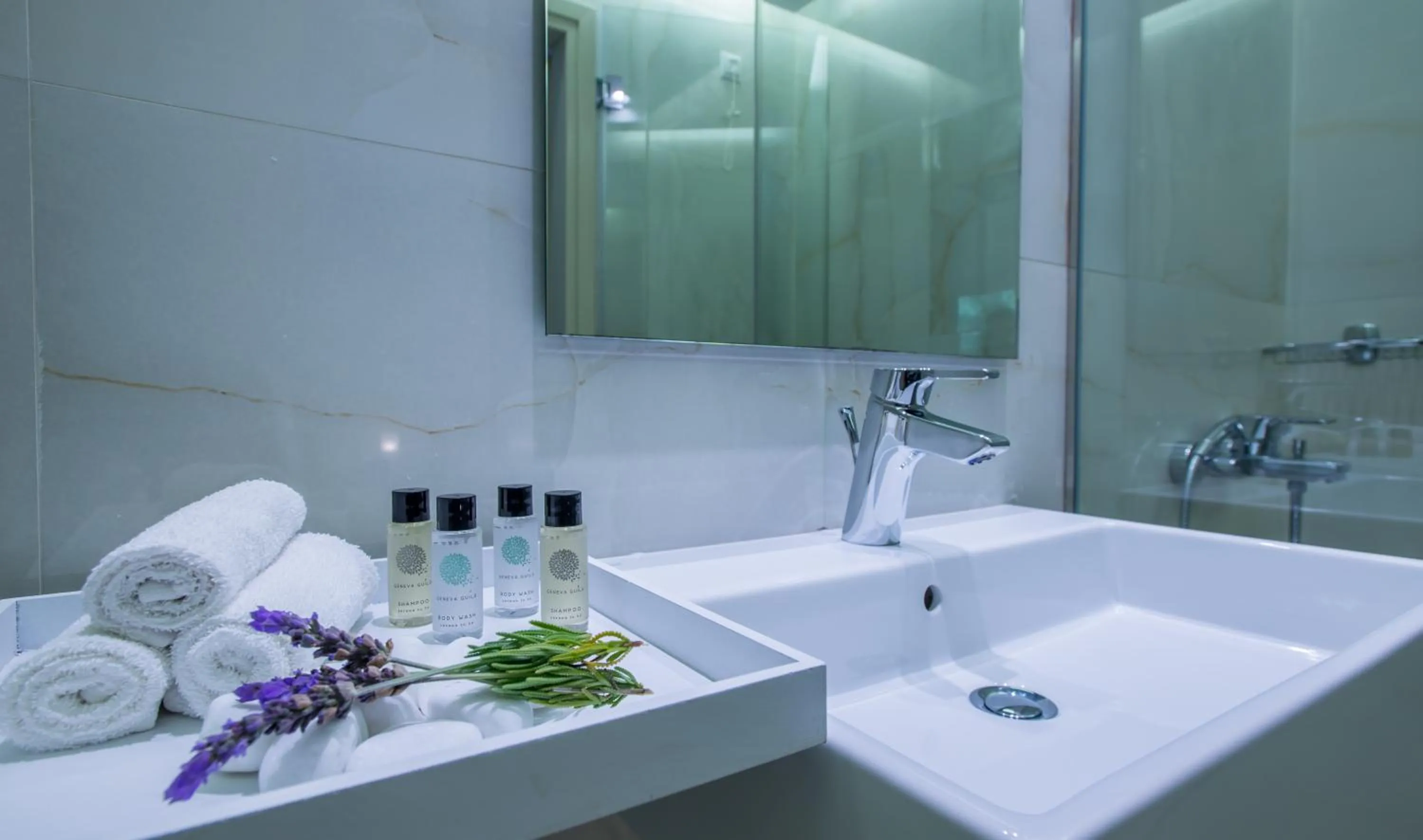 Bathroom in Club Agia Anna