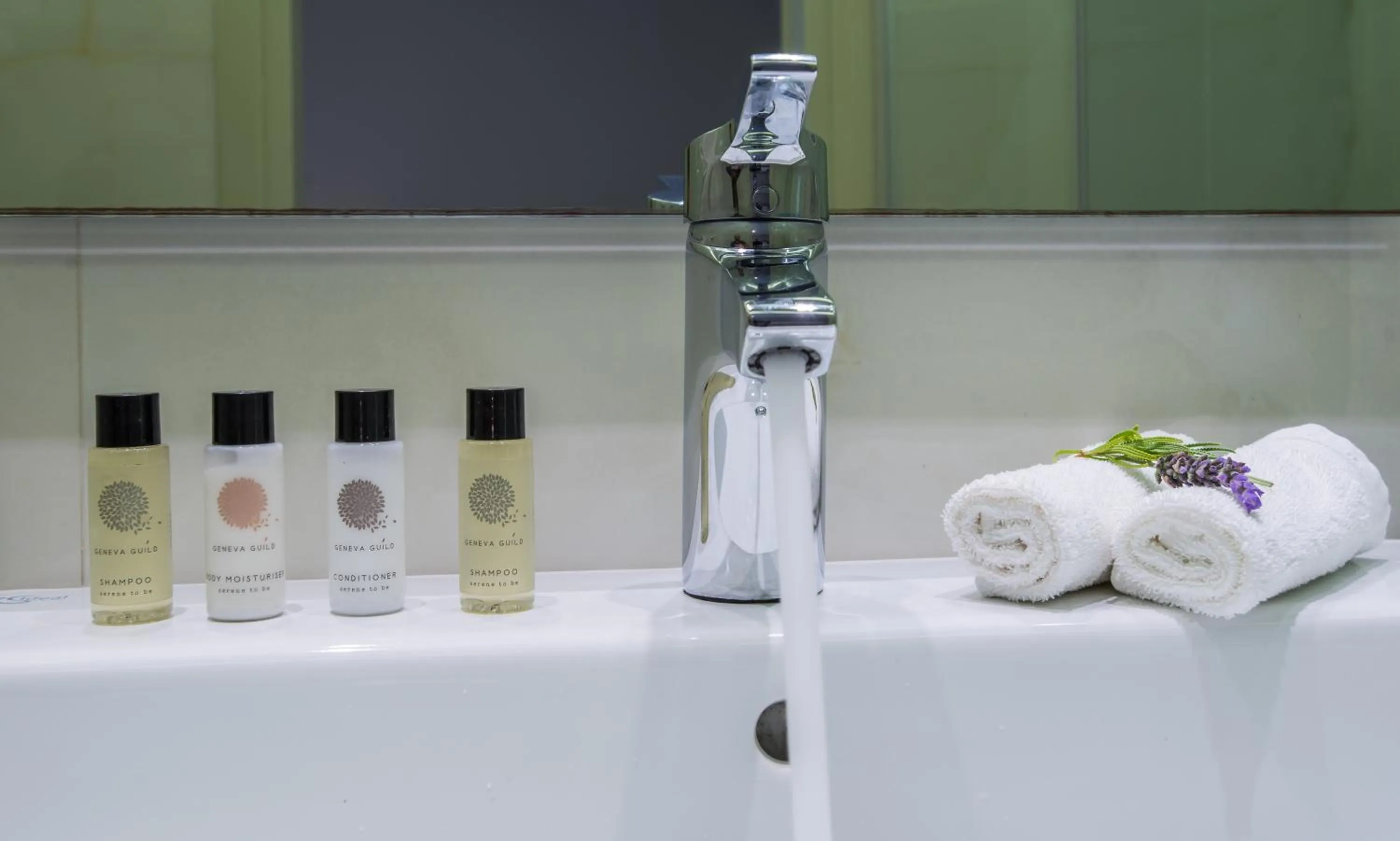 Bathroom in Club Agia Anna