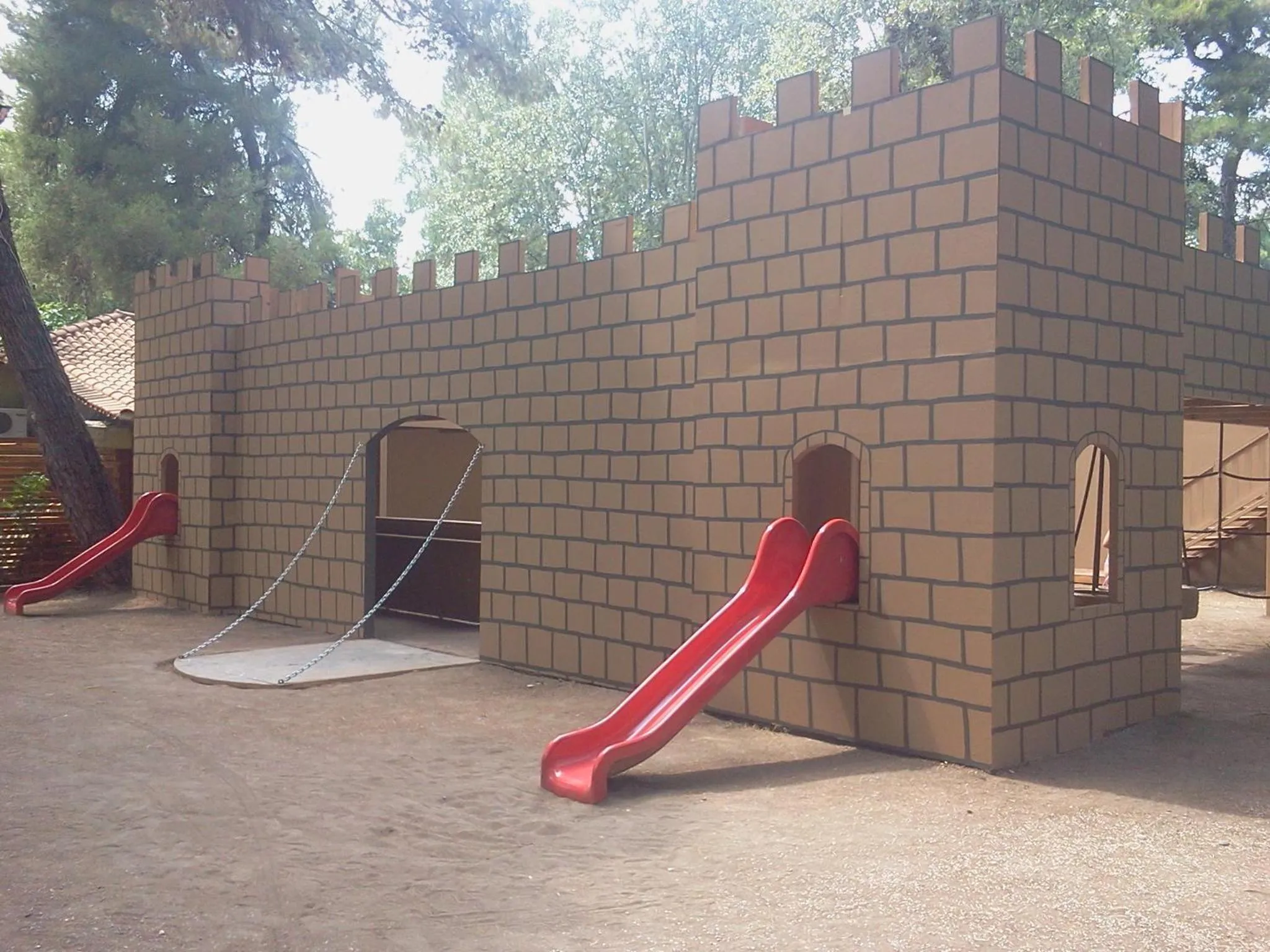Children play ground in Club Agia Anna