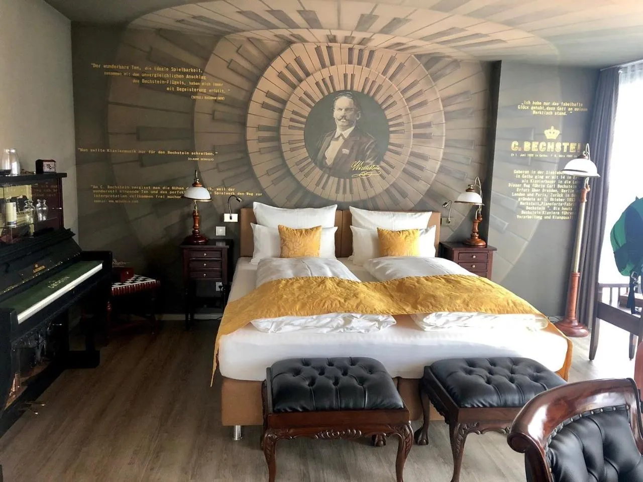 Bed in Gästehaus Luise