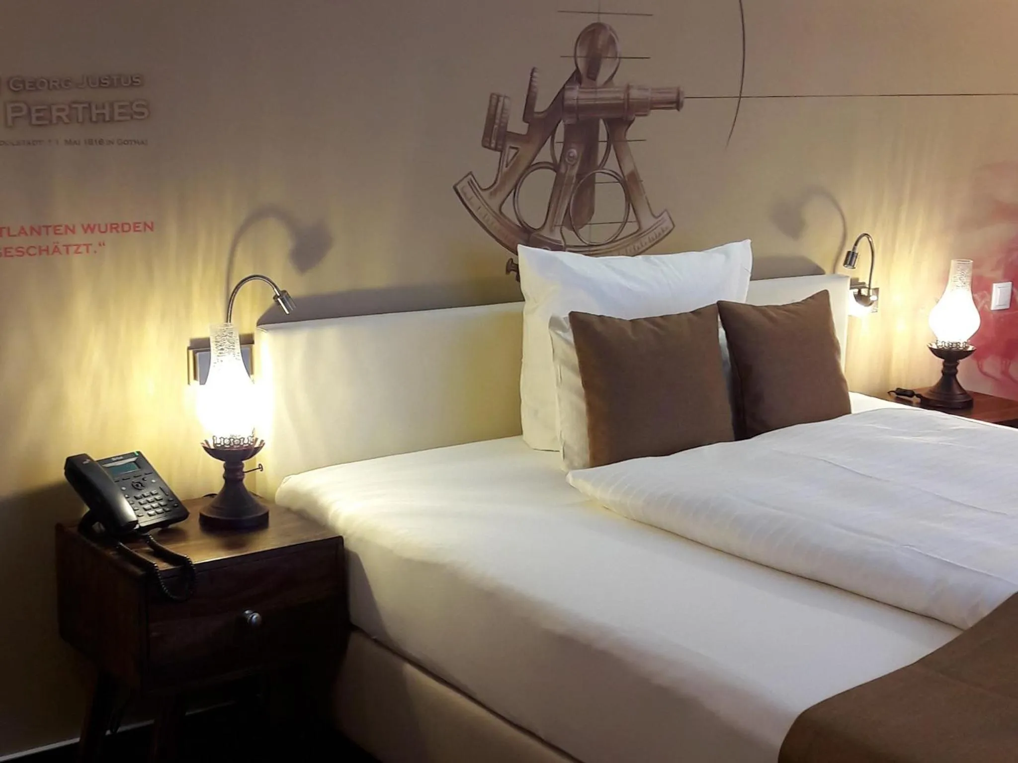 Bed in Gästehaus Luise