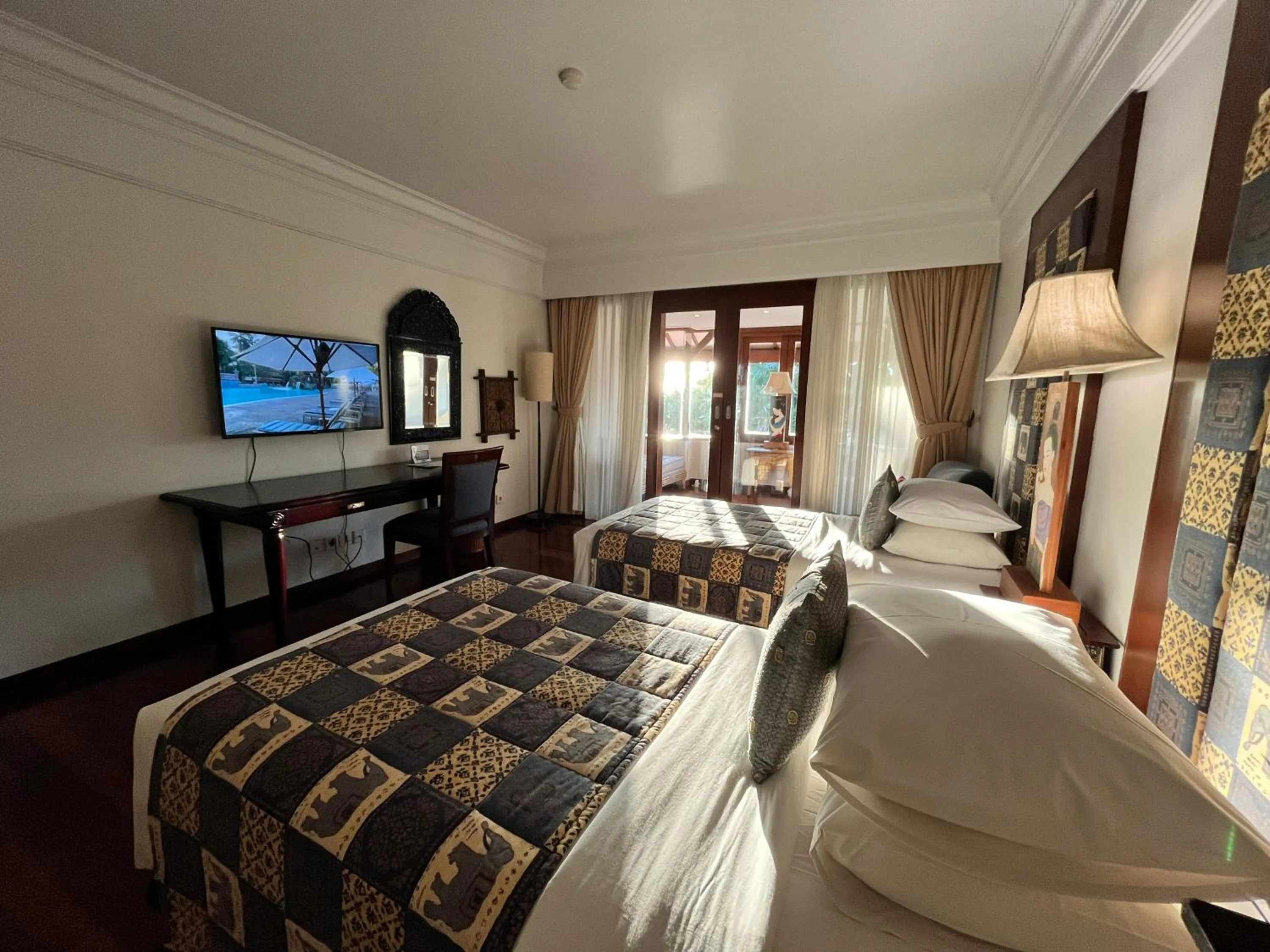 Bed in Bintang Bali Resort