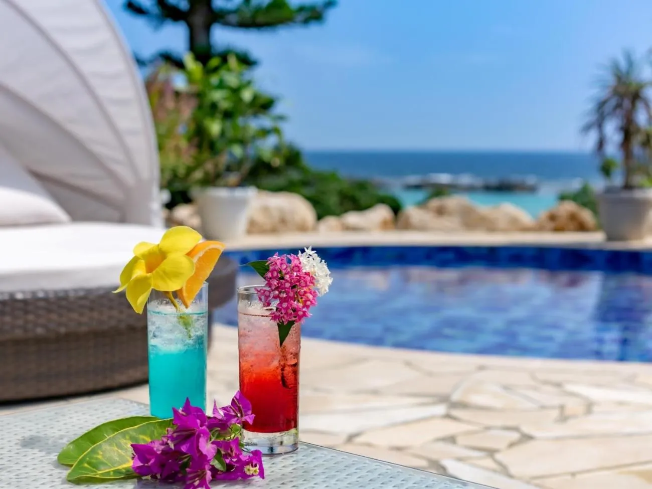 Swimming pool in Shigira Bayside Suite Allamanda