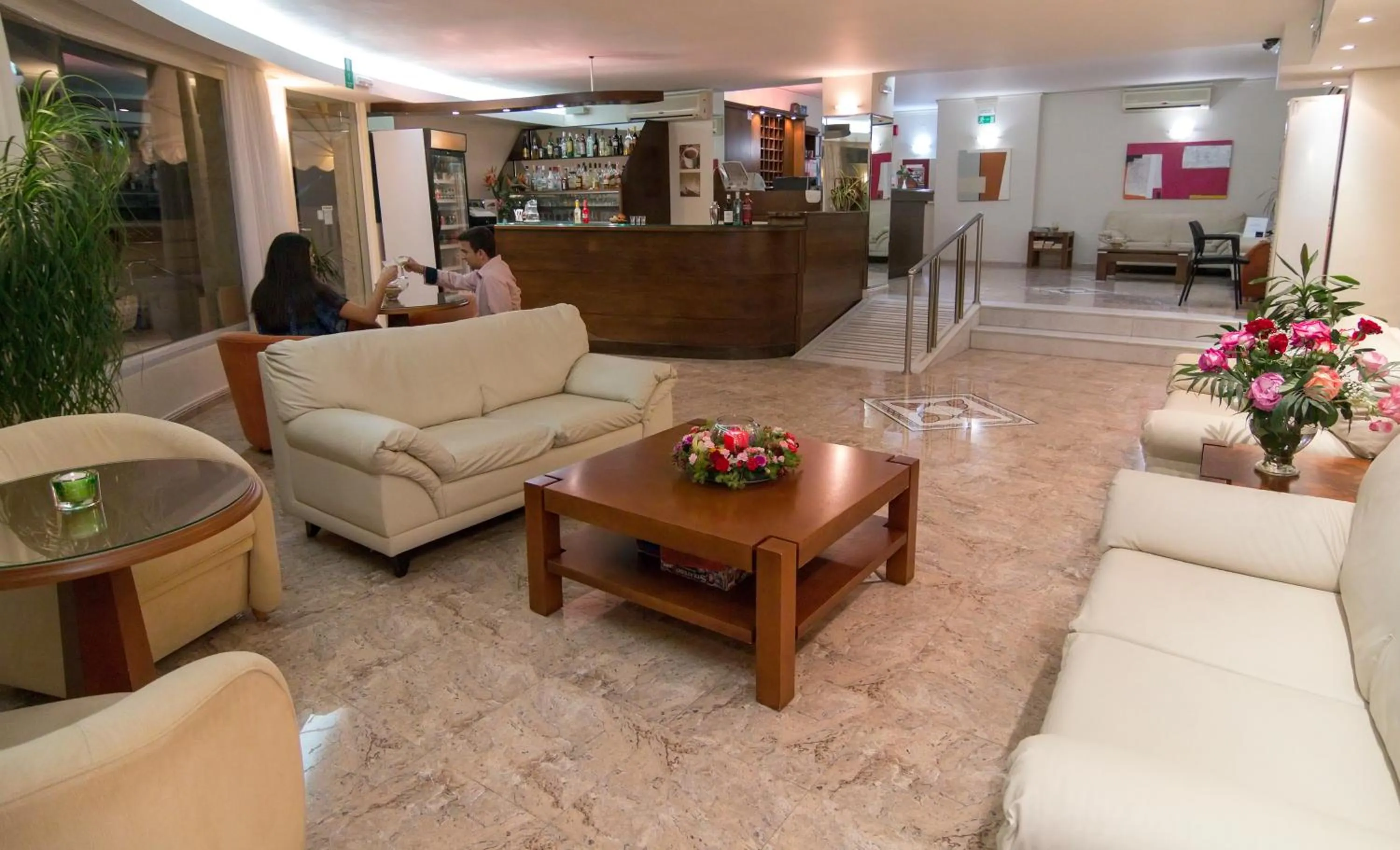 Lobby or reception in Porto Alegre Hotel