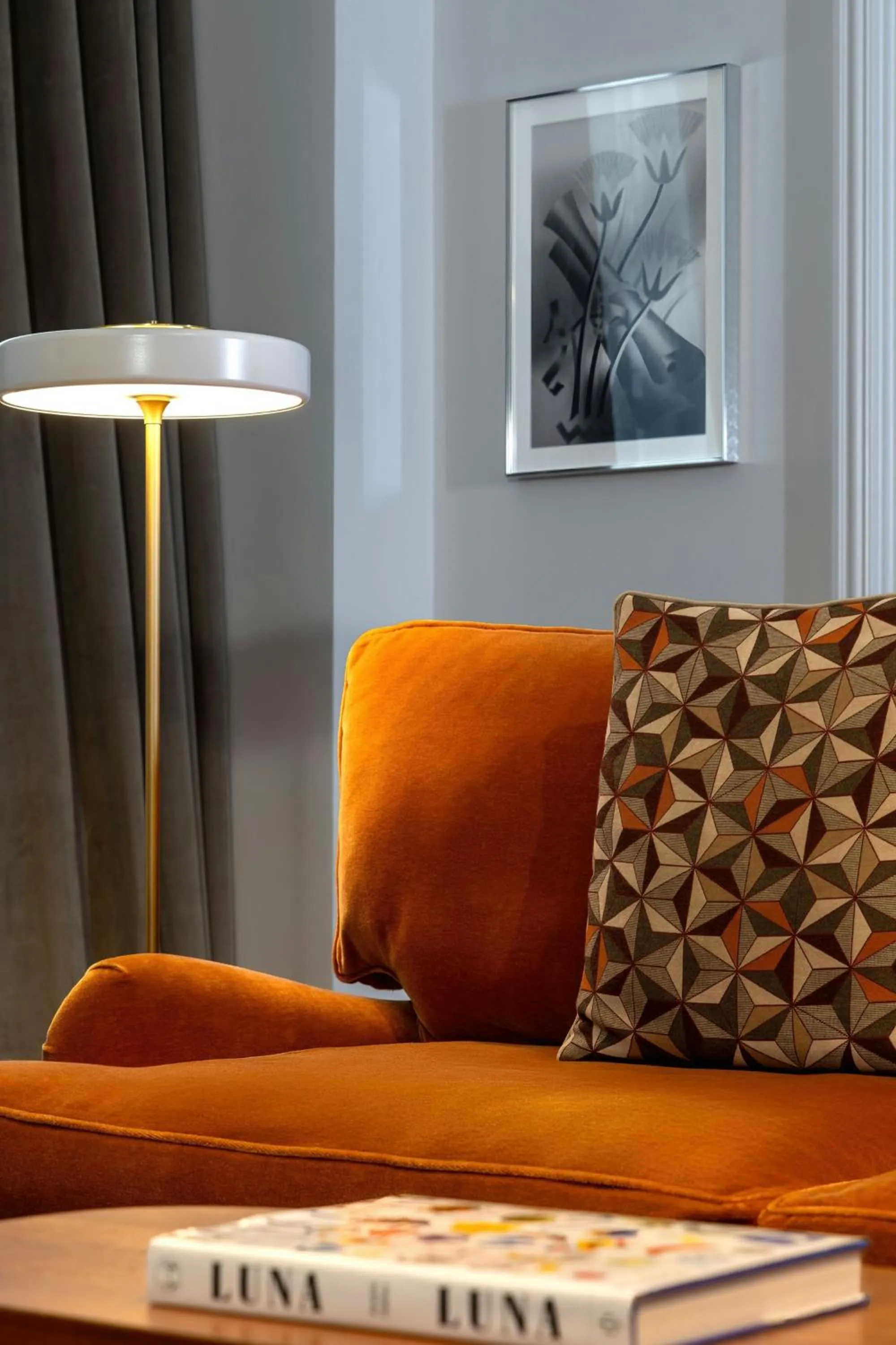 Living room in The Edinburgh Grand, a Luxury Collection Hotel, Edinburgh