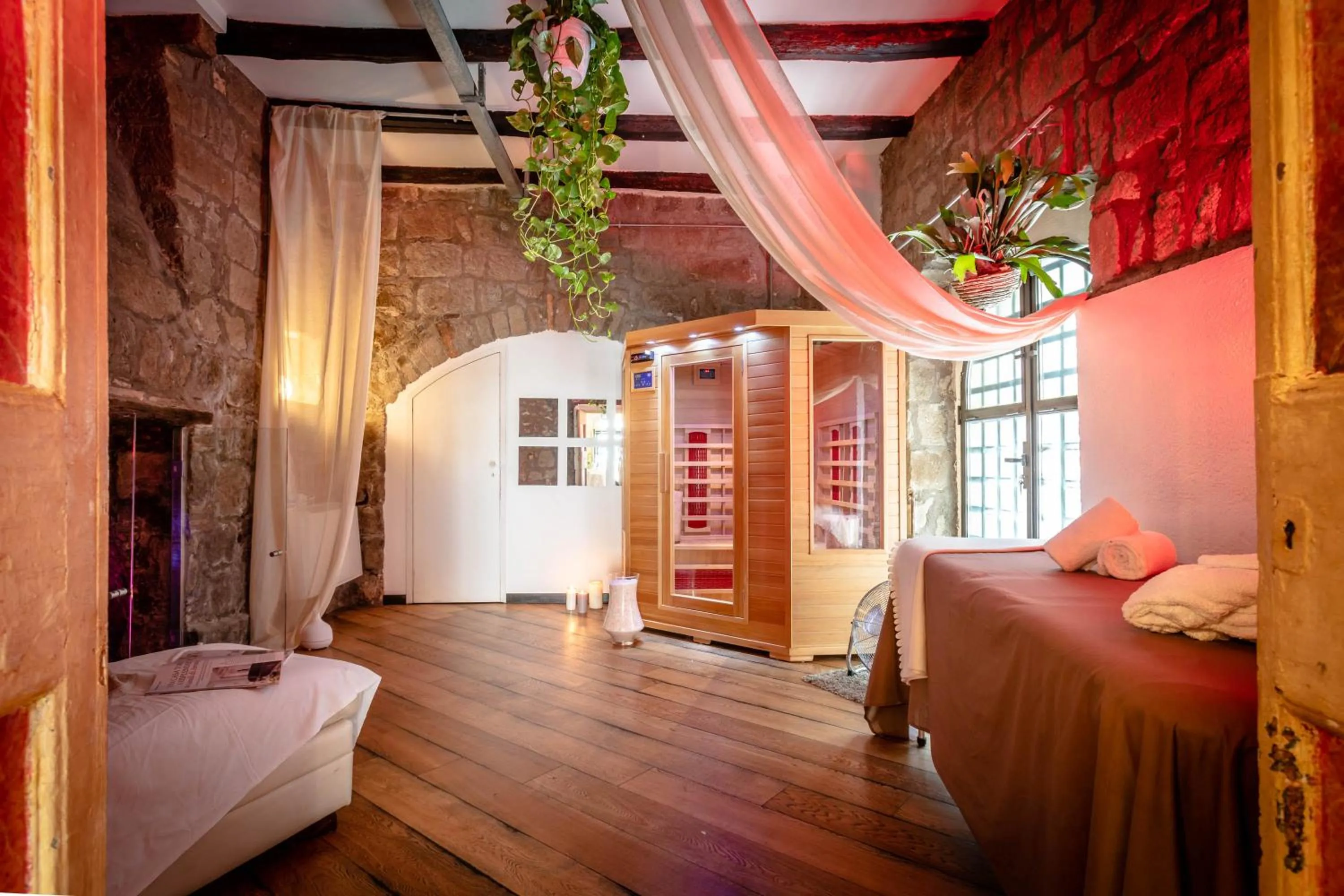 Sauna, Bed in B&B dei Papi Boutique Hotel