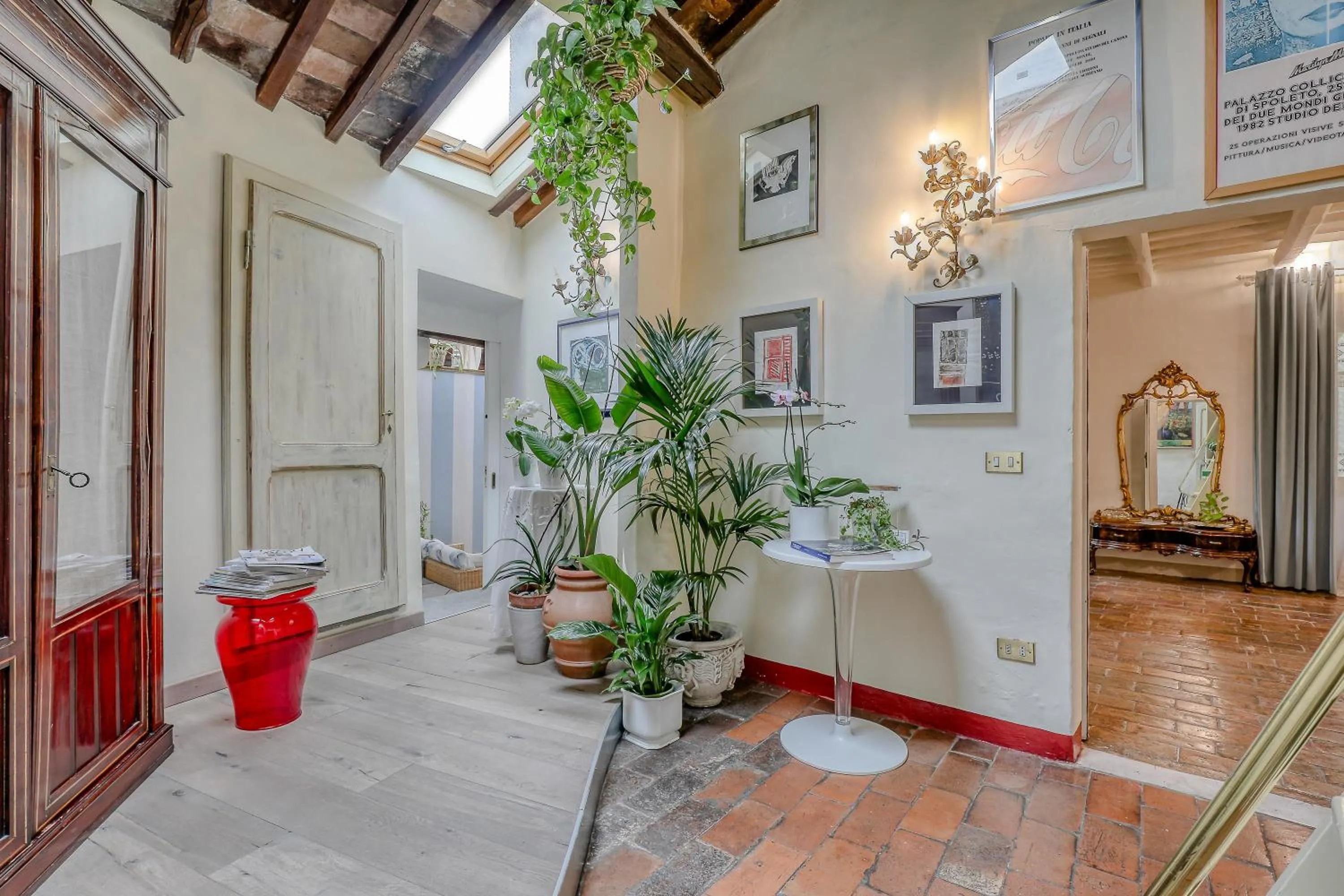 Seating area in B&B dei Papi Boutique Hotel