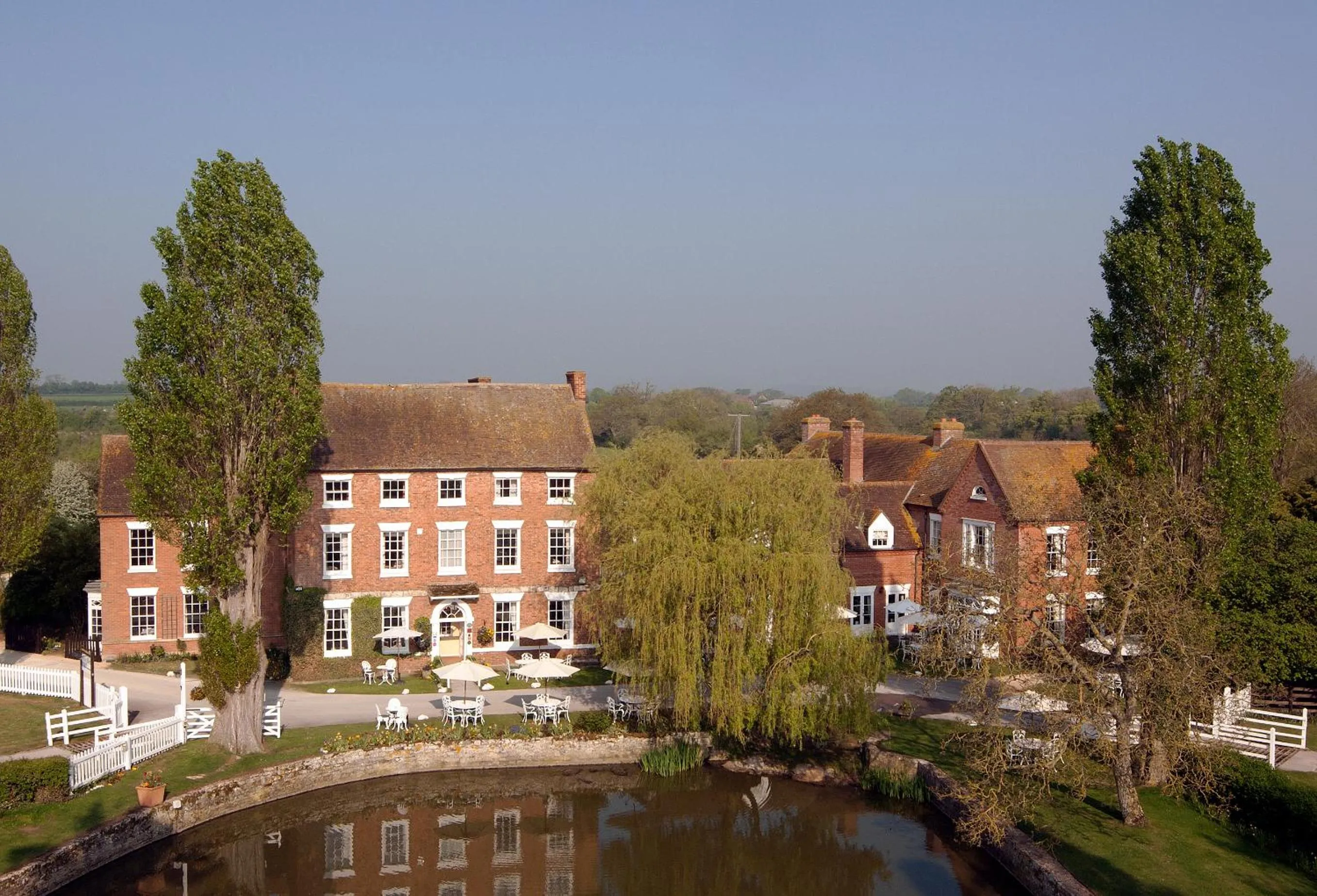 Bird's eye view in Corse Lawn House Hotel