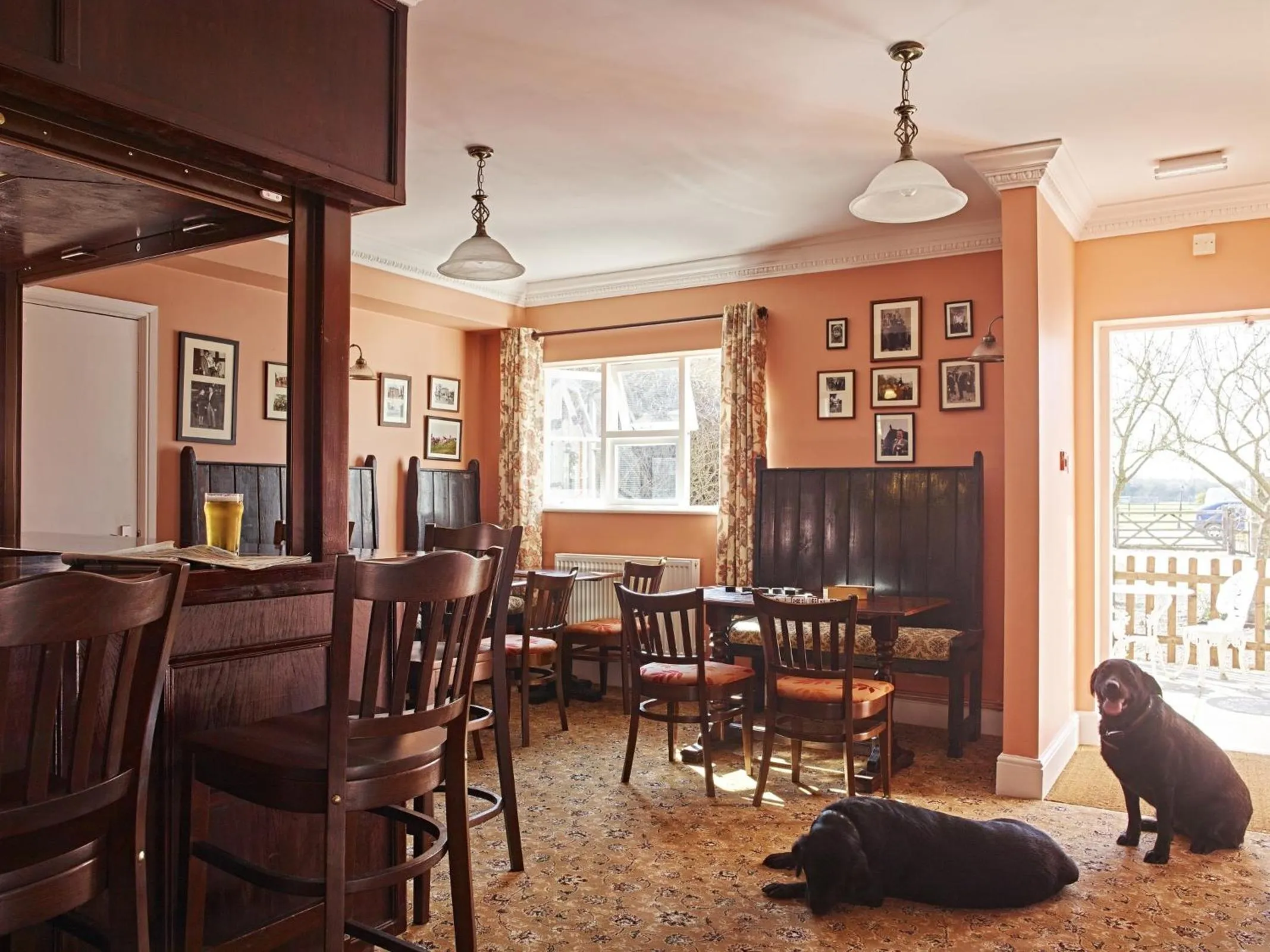 Lounge or bar in Corse Lawn House Hotel