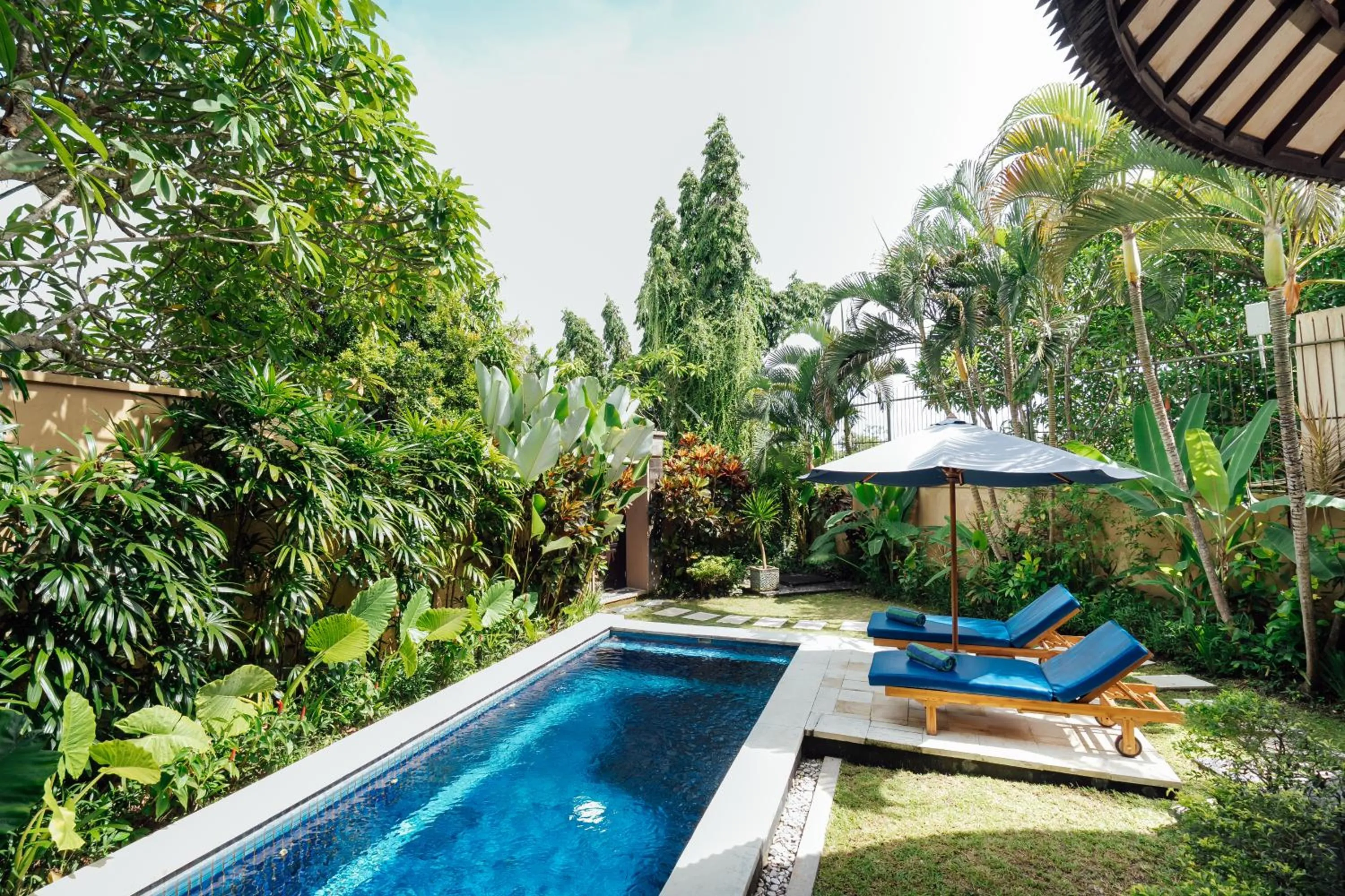 Pool view in The Bidadari Villas and Spa Umalas - Seminyak