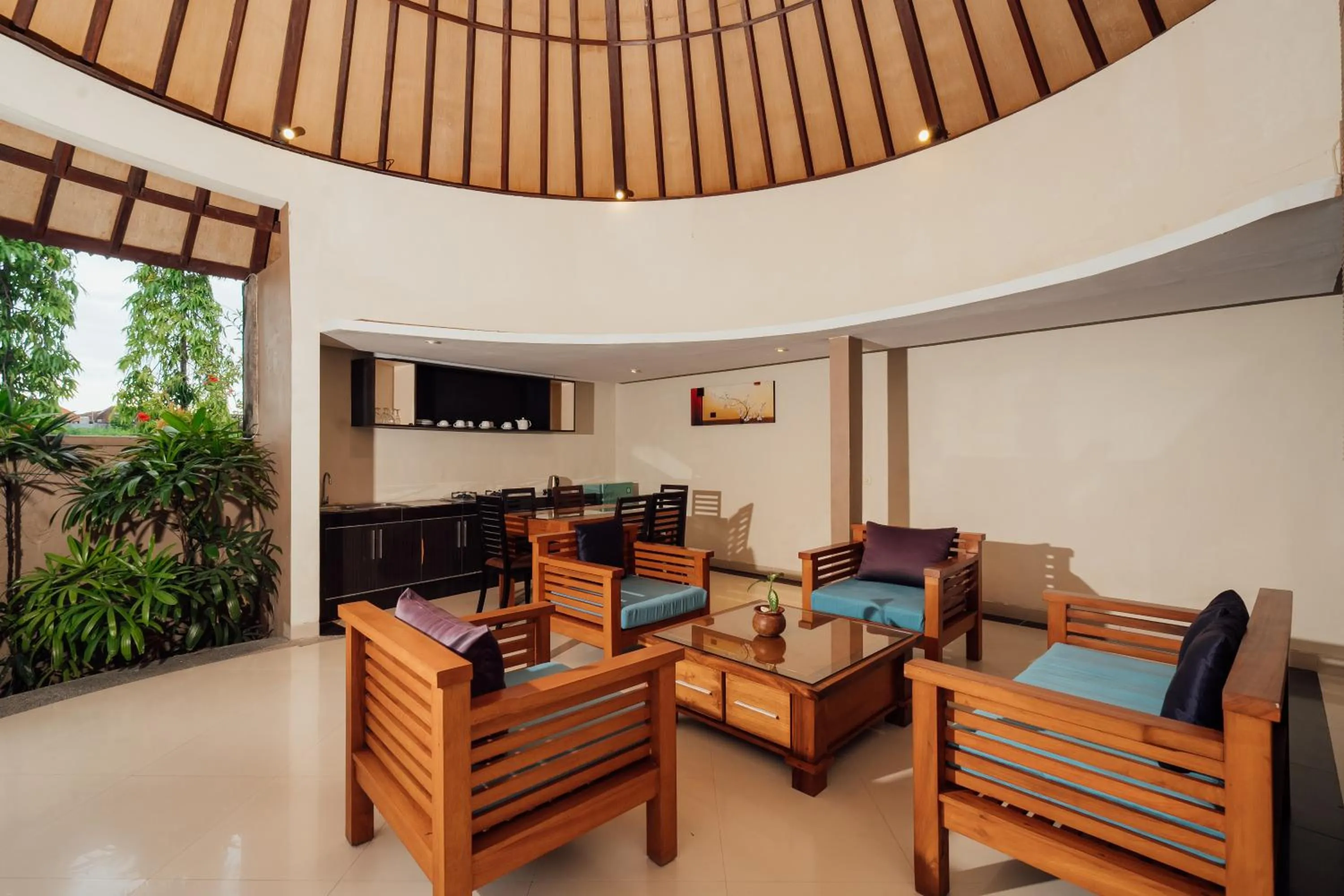 Living room in The Bidadari Villas and Spa Umalas - Seminyak