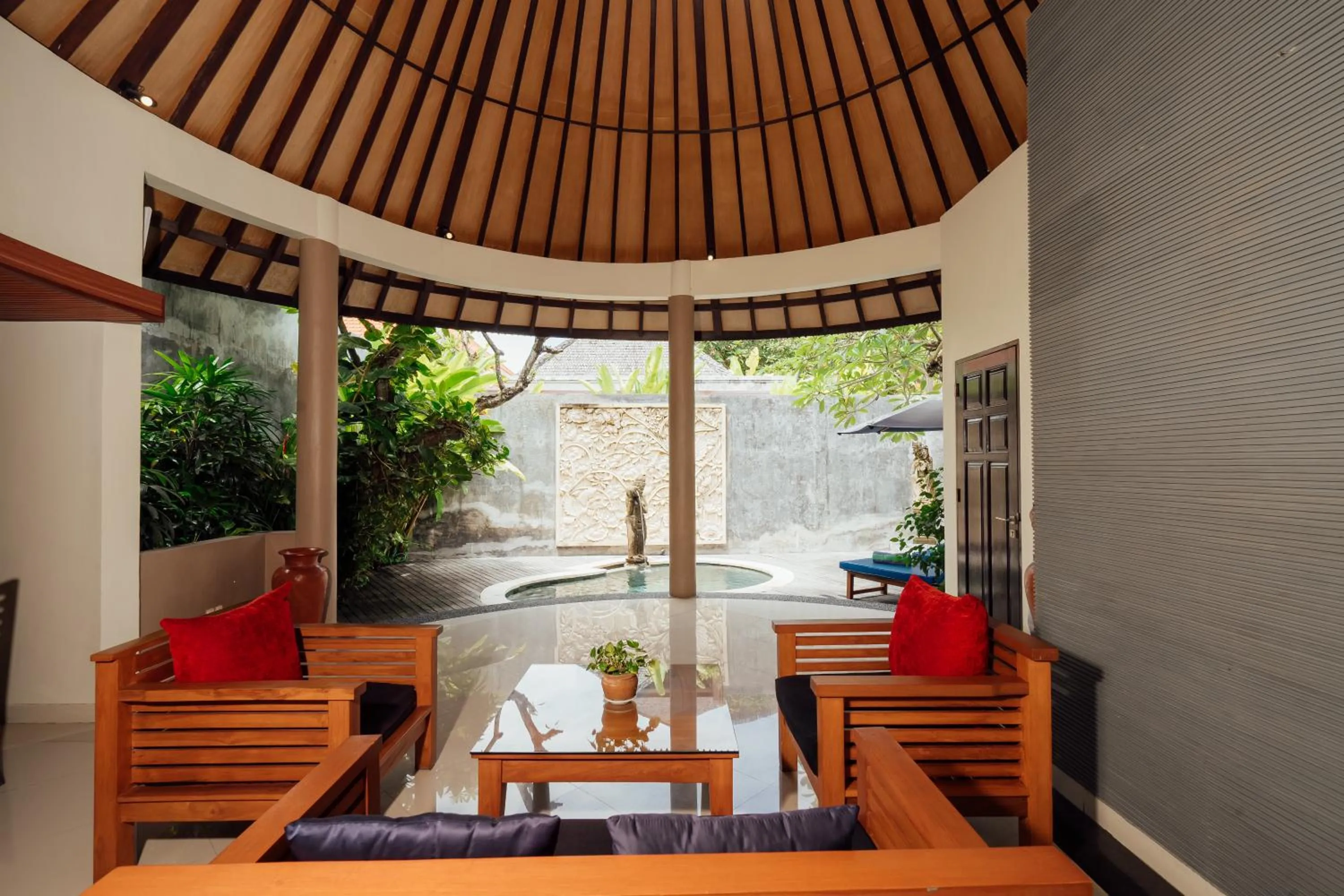 Living room in The Bidadari Villas and Spa Umalas - Seminyak